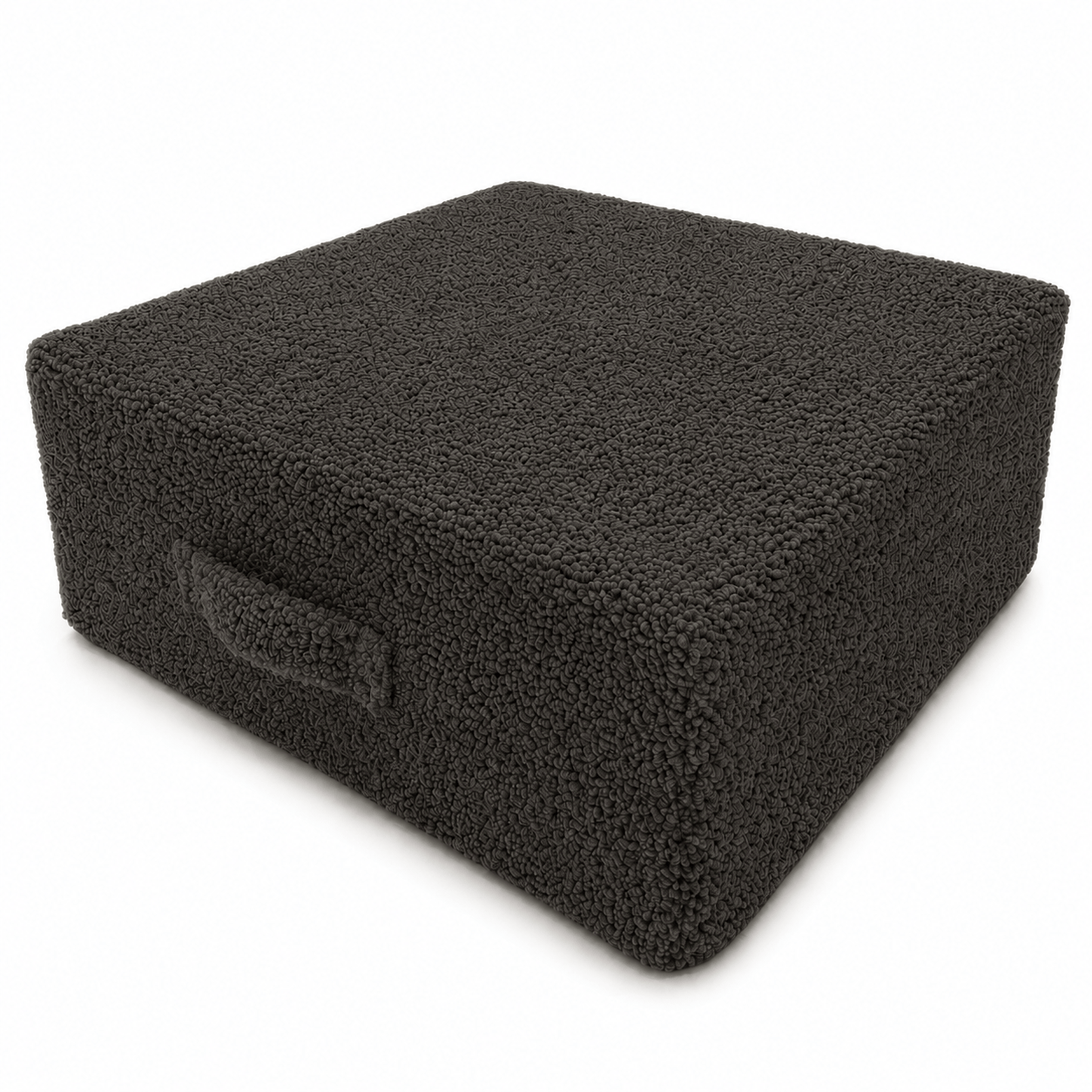 Trampoline d'intérieur en peluche bouclée effet laine Bearly | 2 tailles