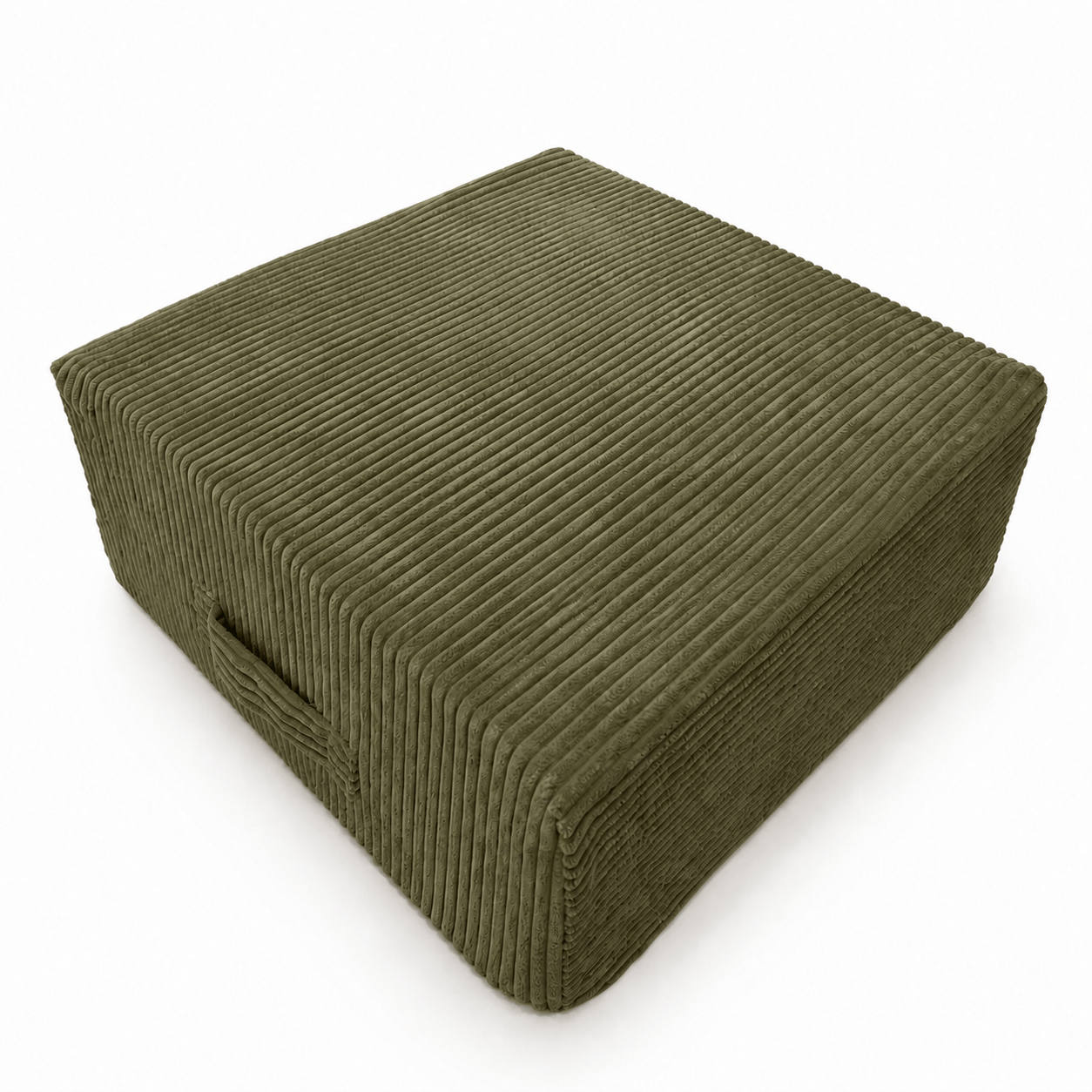Trampoline d'intérieur en velours Corduroy à larges côtes Aesthetic | 2 tailles