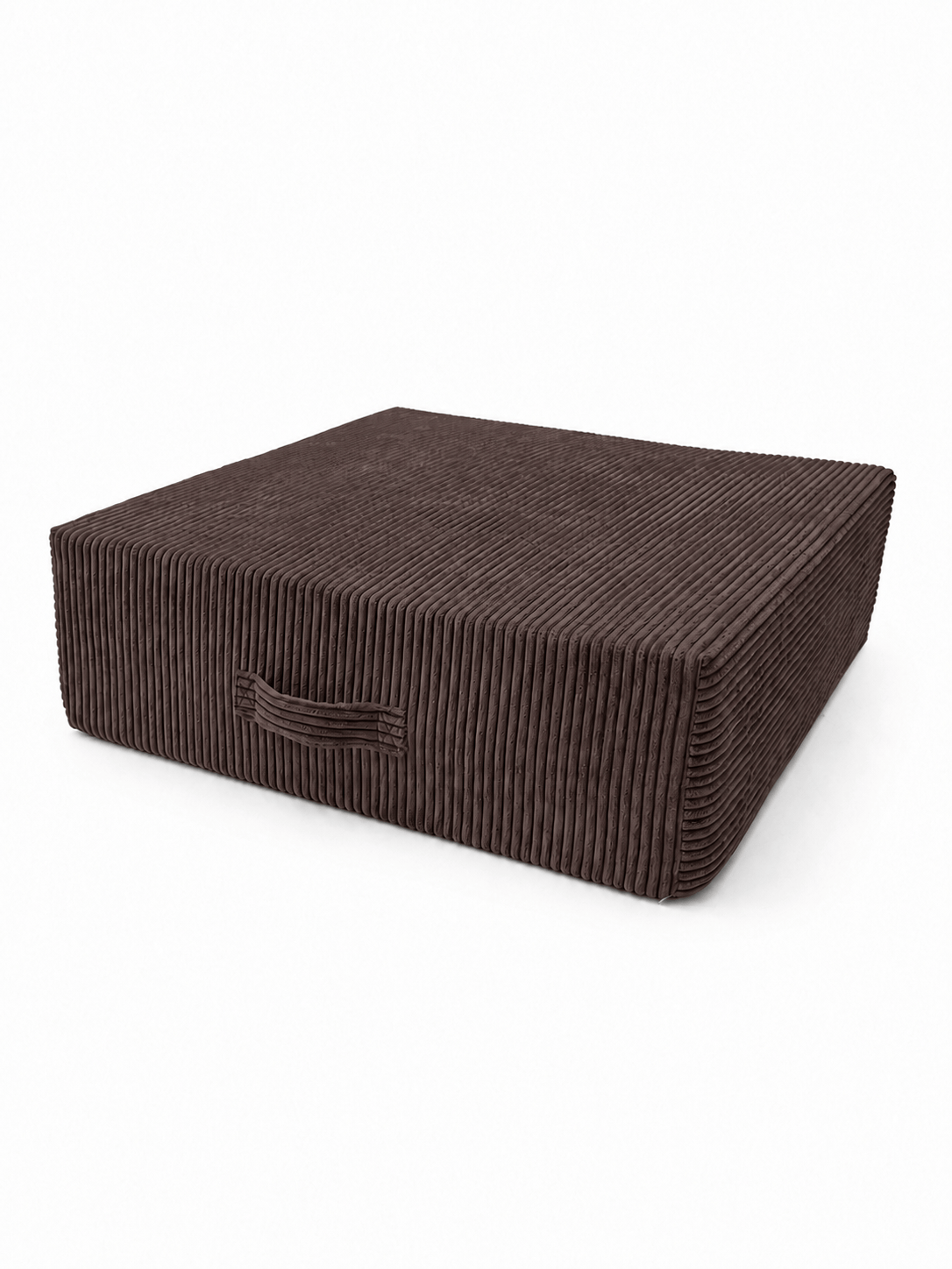 Trampoline d'intérieur en velours Corduroy à larges côtes Aesthetic | 2 tailles