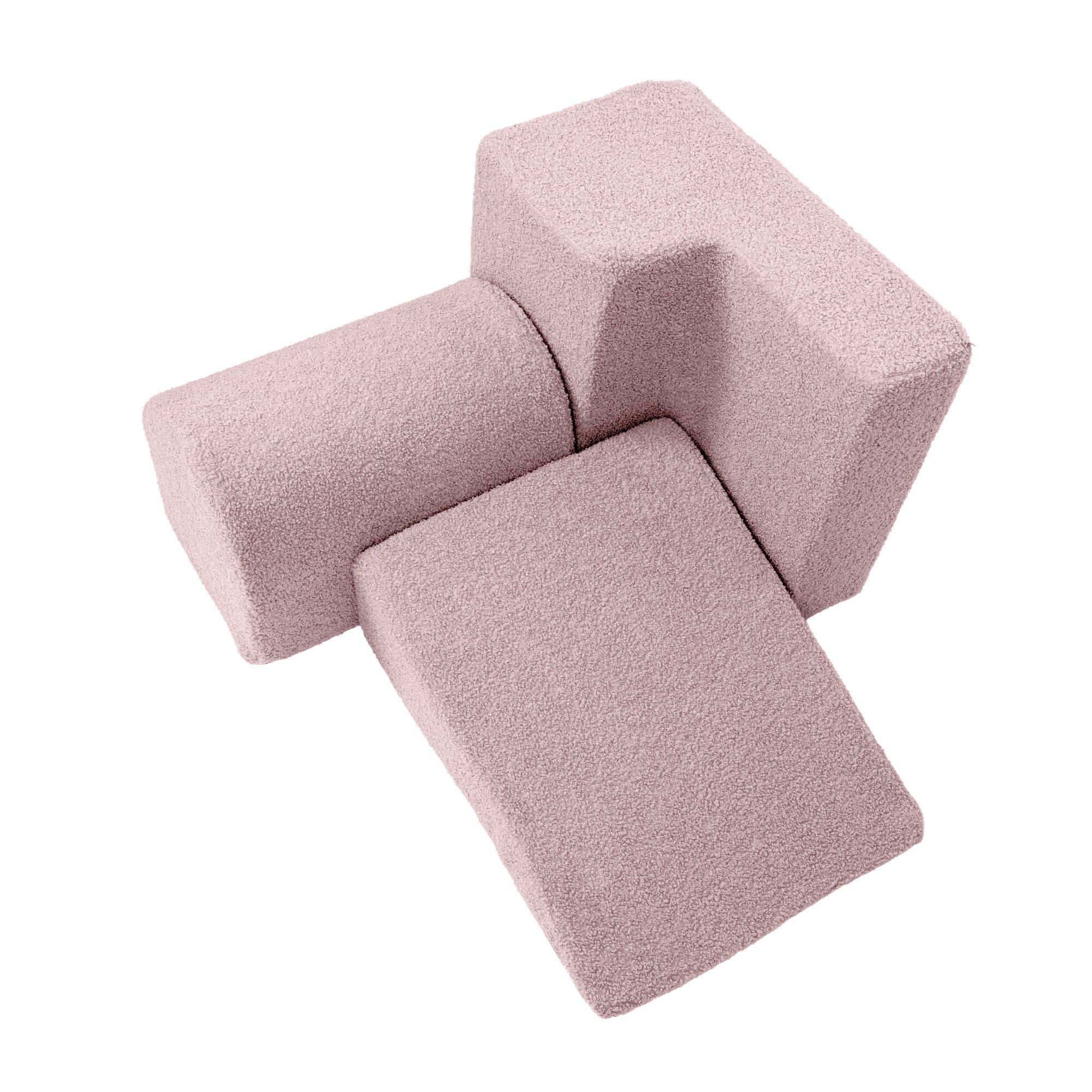 Meowbaby Foam Playground for Children | 3 elements | Boucle