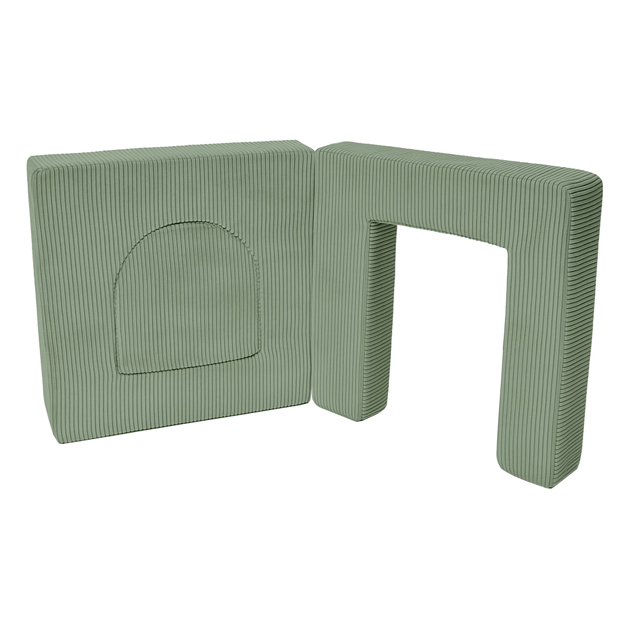 Meowbaby Aesthetic Soft Play Set for Toddlers | Foam Playground Archway | 4 Elements