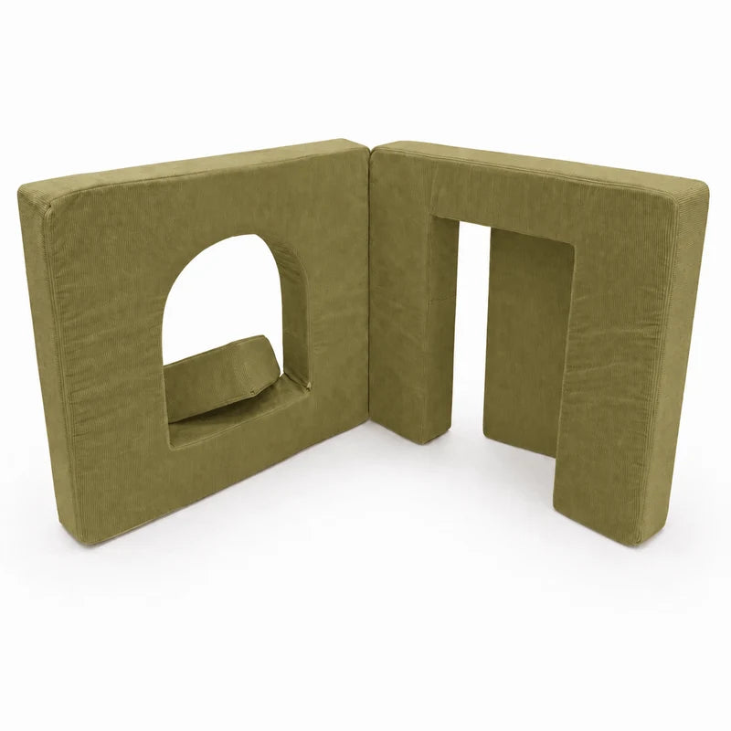 Matelas Arche pour canapé de jeu modulable Pocket 120cm en Corduroy à fines côtes Slimcord