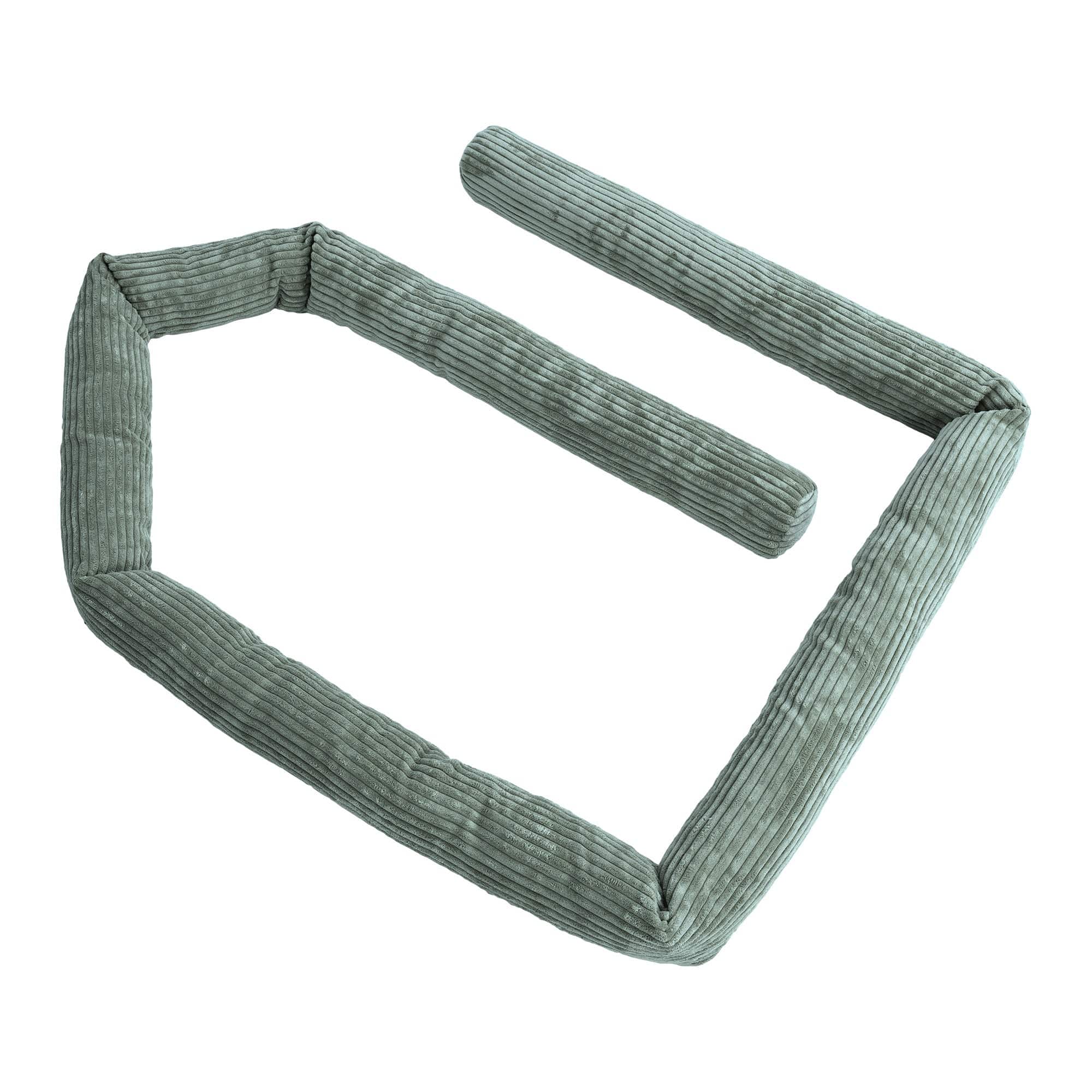 Meowbaby Protective Roll Bumper for Baby Crib – Safe Roll | Aesthetic