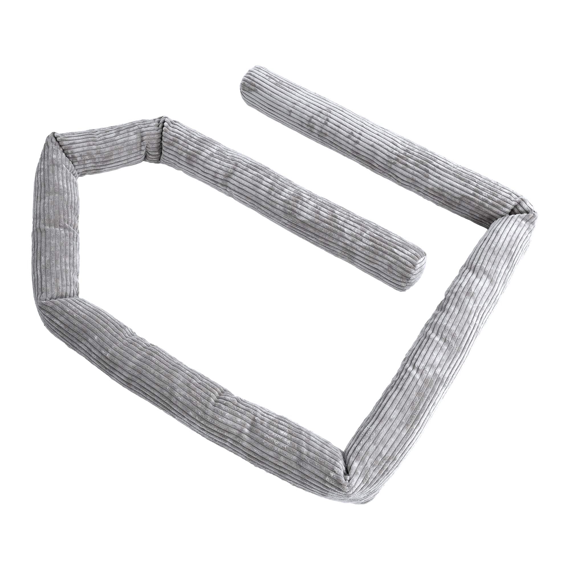 Meowbaby Protective Roll Bumper for Baby Crib – Safe Roll | Aesthetic