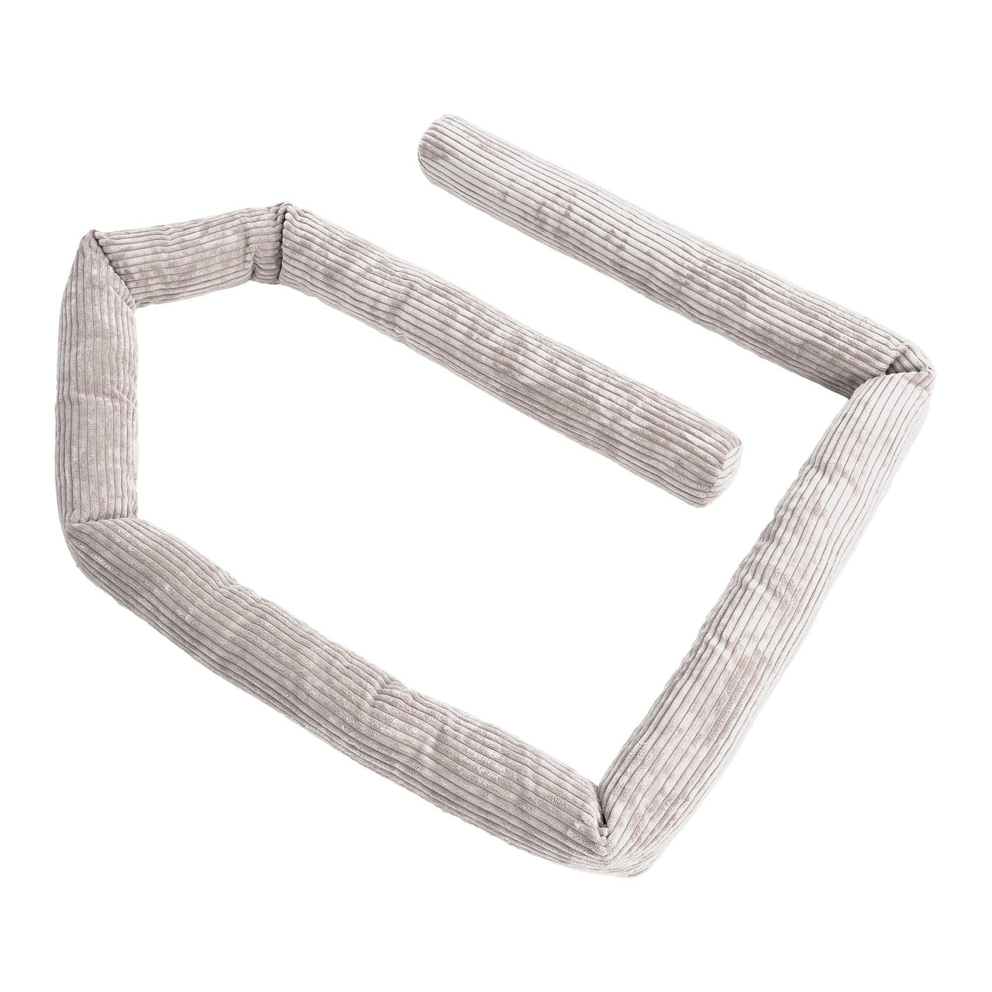 Meowbaby Protective Roll Bumper for Baby Crib – Safe Roll | Aesthetic