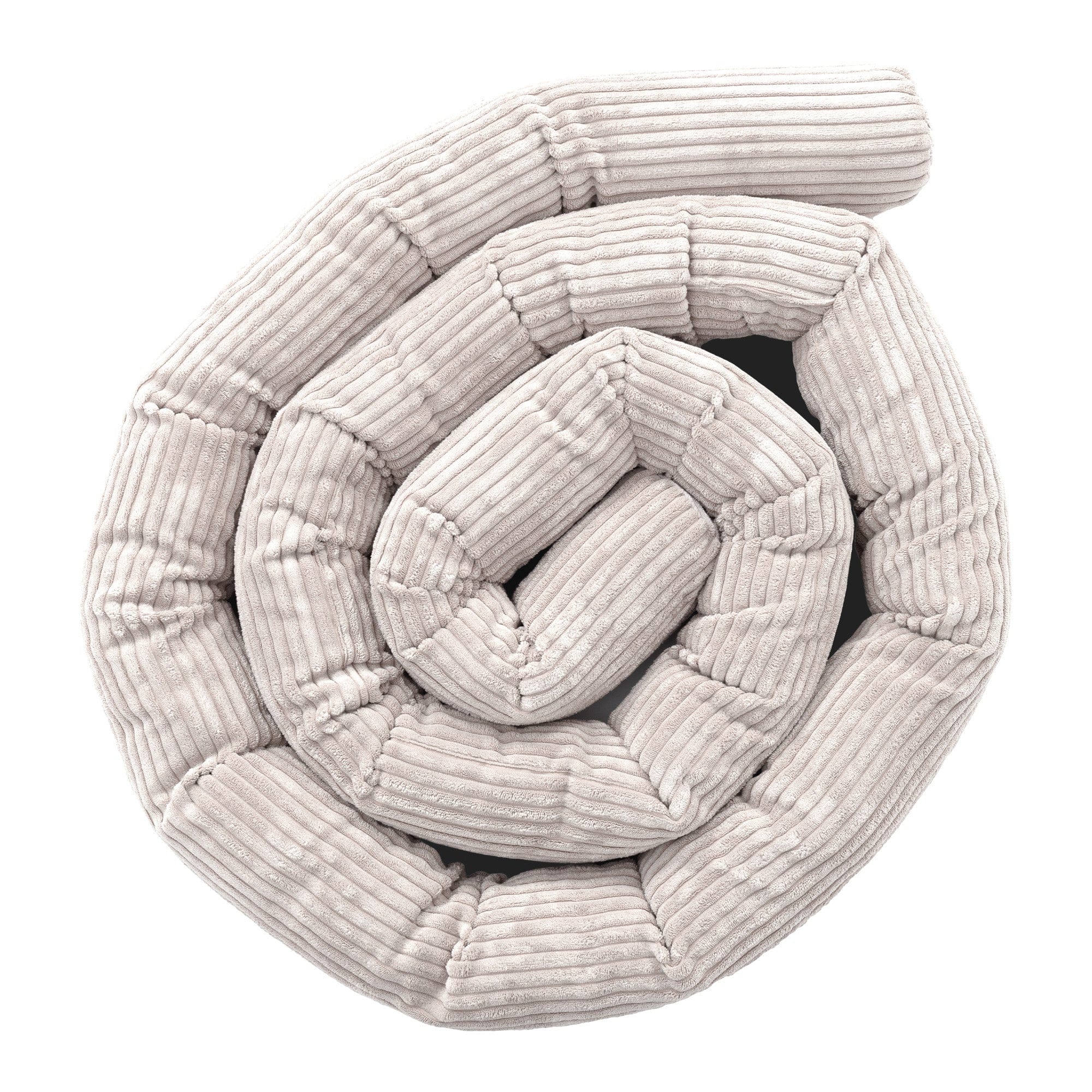 Meowbaby Protective Roll Bumper for Baby Crib – Safe Roll | Aesthetic