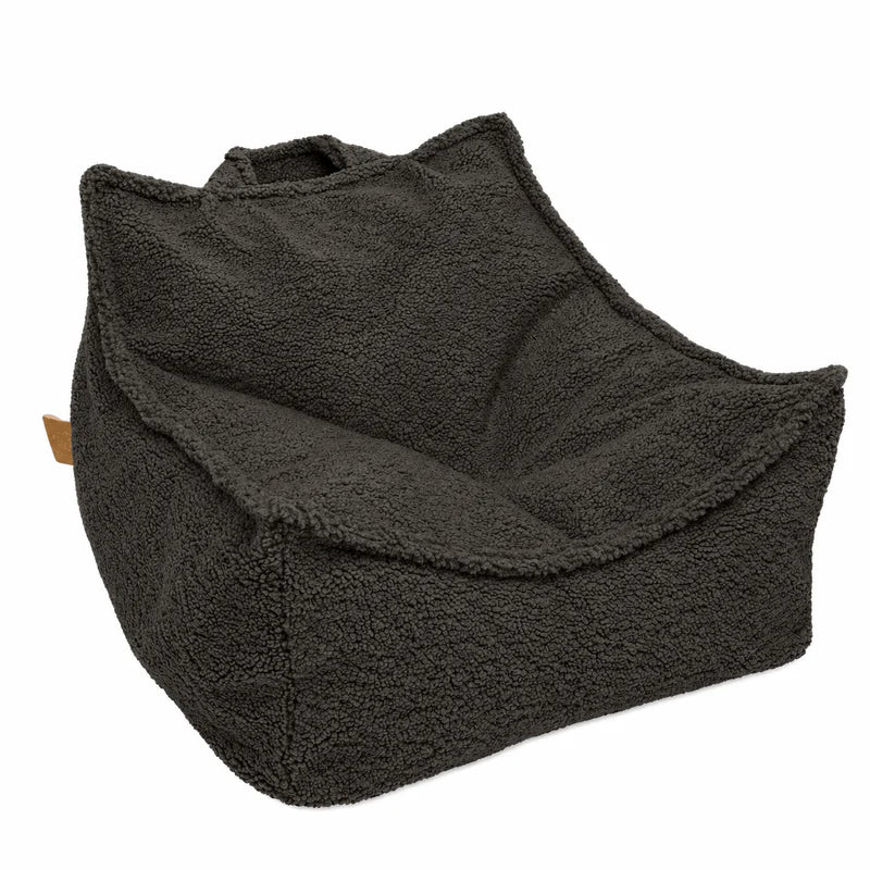 Pouf carré en peluche Bearly