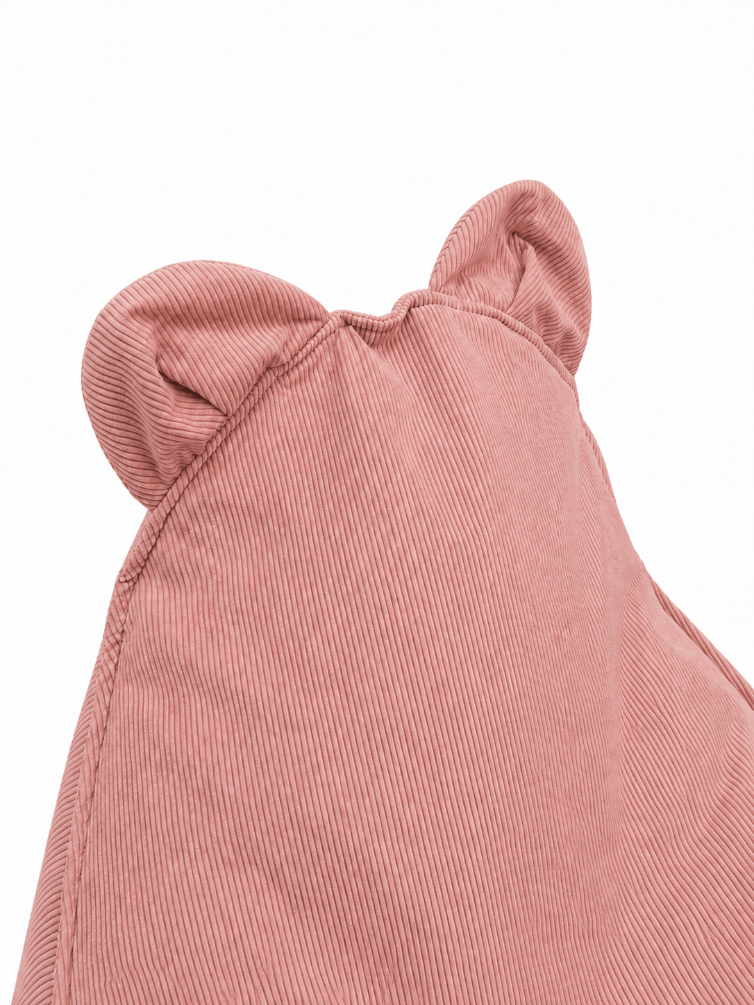 Grand pouf Ours en Corduroy à fines côtes Slimcord