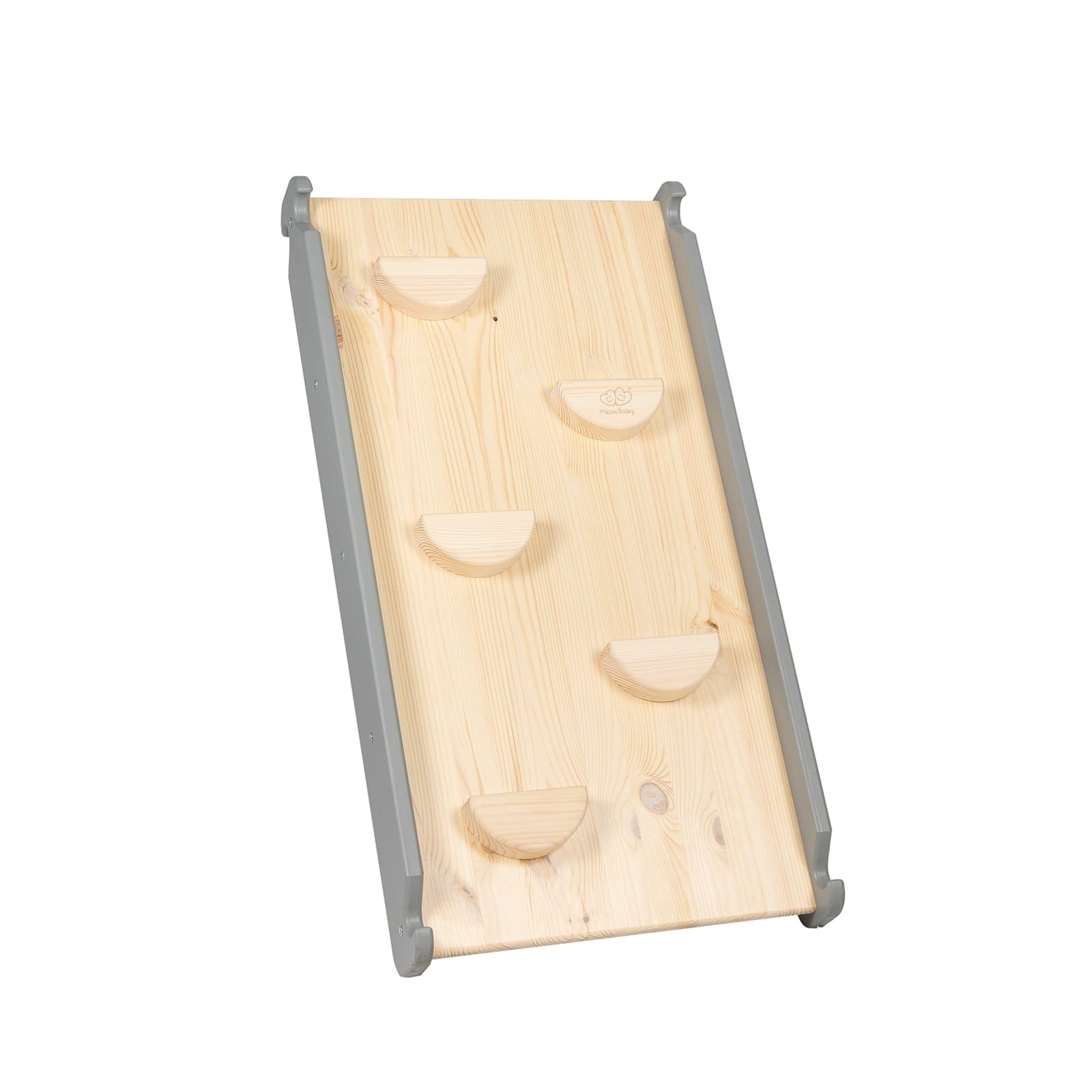 Meowbaby Slide & Climbing Wall 2 in 1 for Kids Wooden Triangle