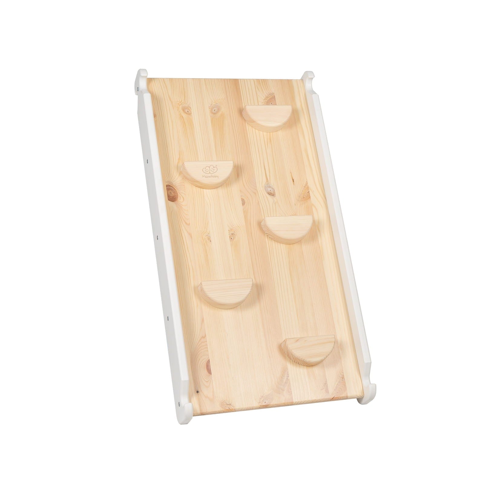 Meowbaby Slide & Climbing Wall 2 in 1 for Kids Wooden Triangle