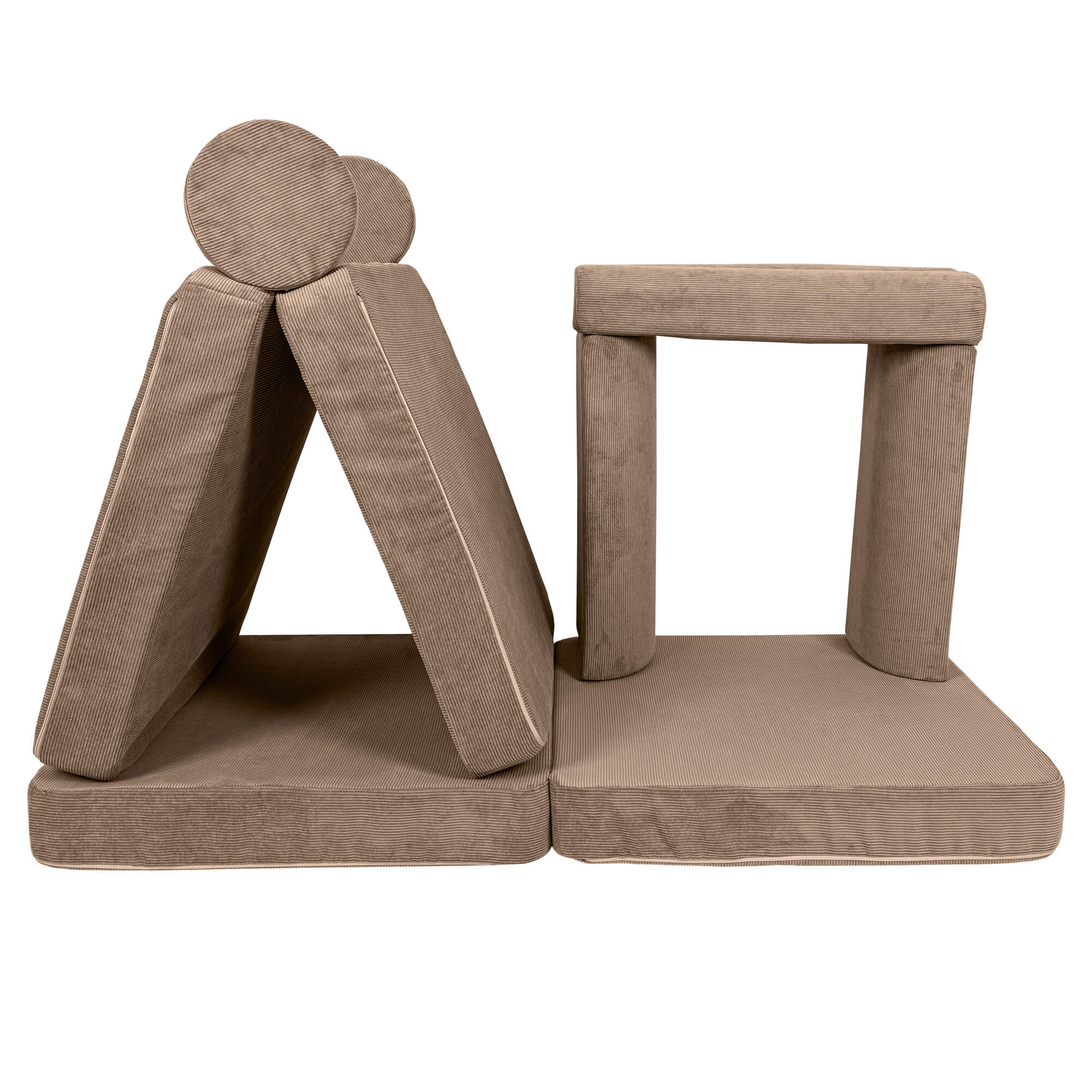 Meowbaby Slimcord Kids Play Sofa - Modular Play Couch | 8 Pieces