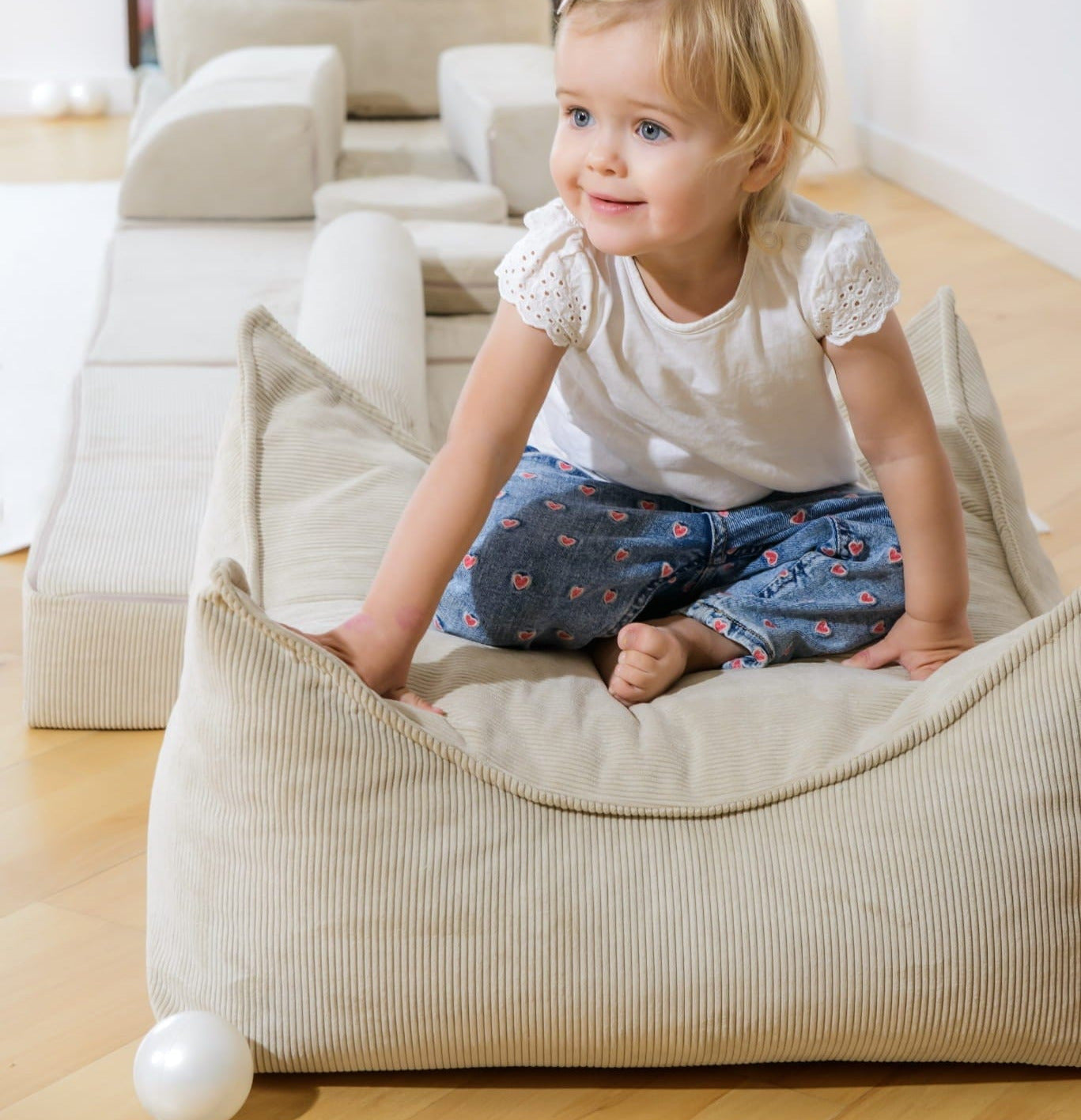 Meowbaby Kids Beanbag - Square | Slimcord