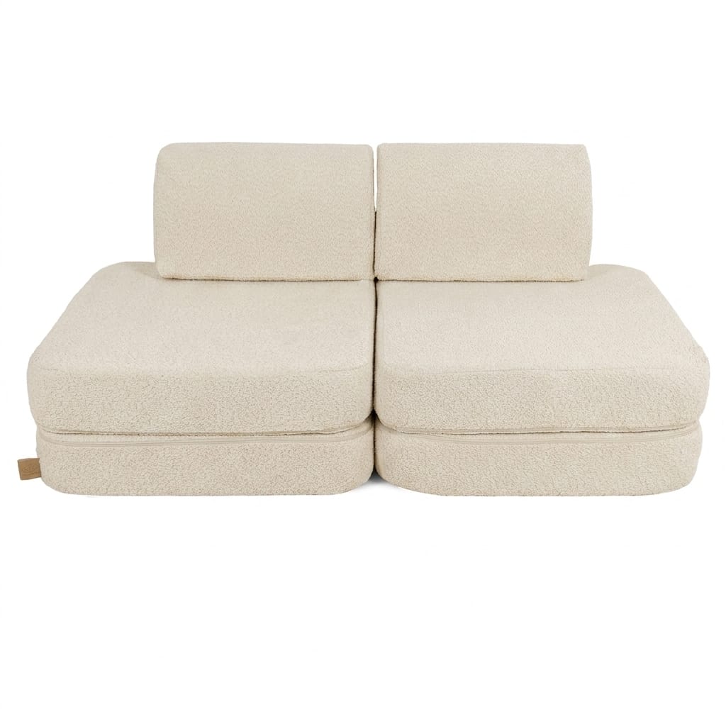 Meowbaby Modular Kids Sofa Basic - 4 Pieces | Boucle
