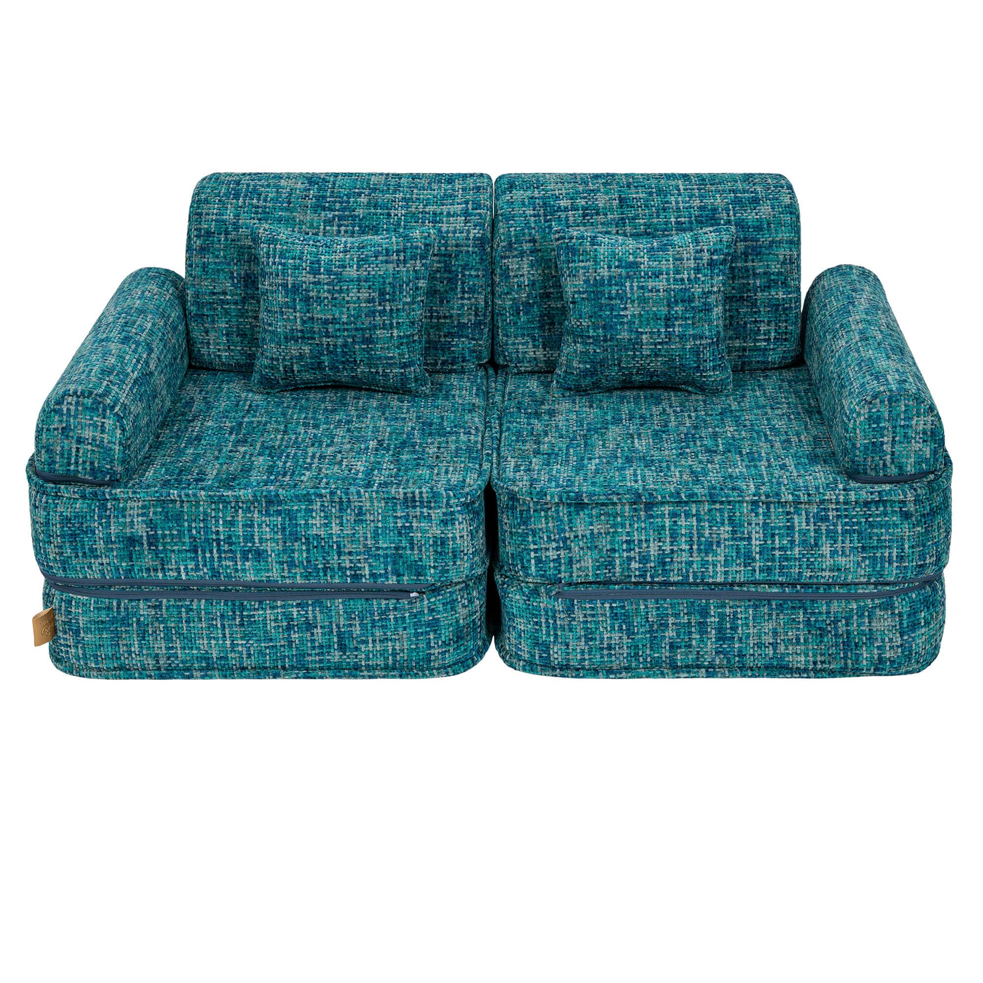Meowbaby Tangle Sofa Plus – Modular Kids Play Sofa Bed | 10 Pieces