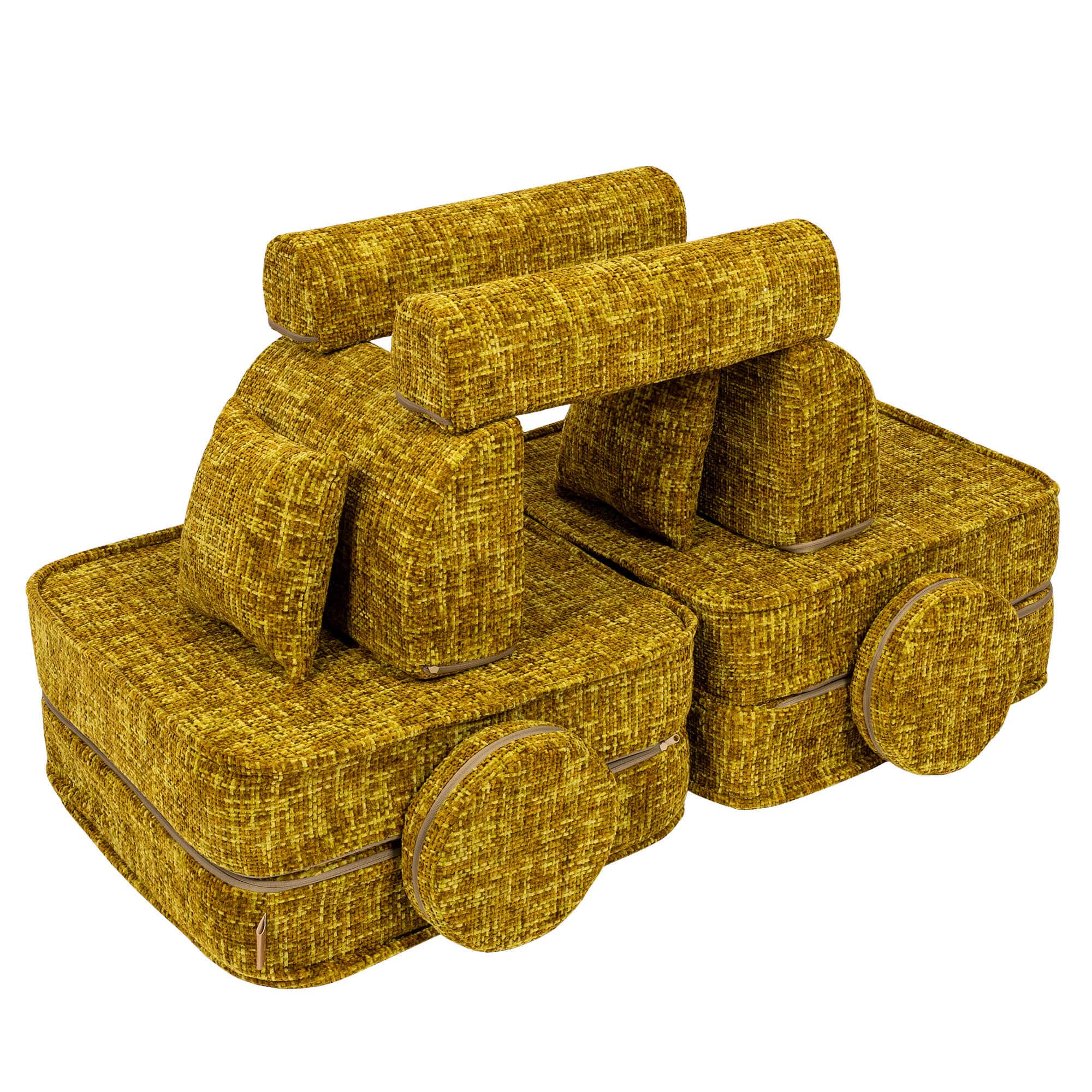 Meowbaby Tangle Sofa Plus – Modular Kids Play Sofa Bed | 10 Pieces