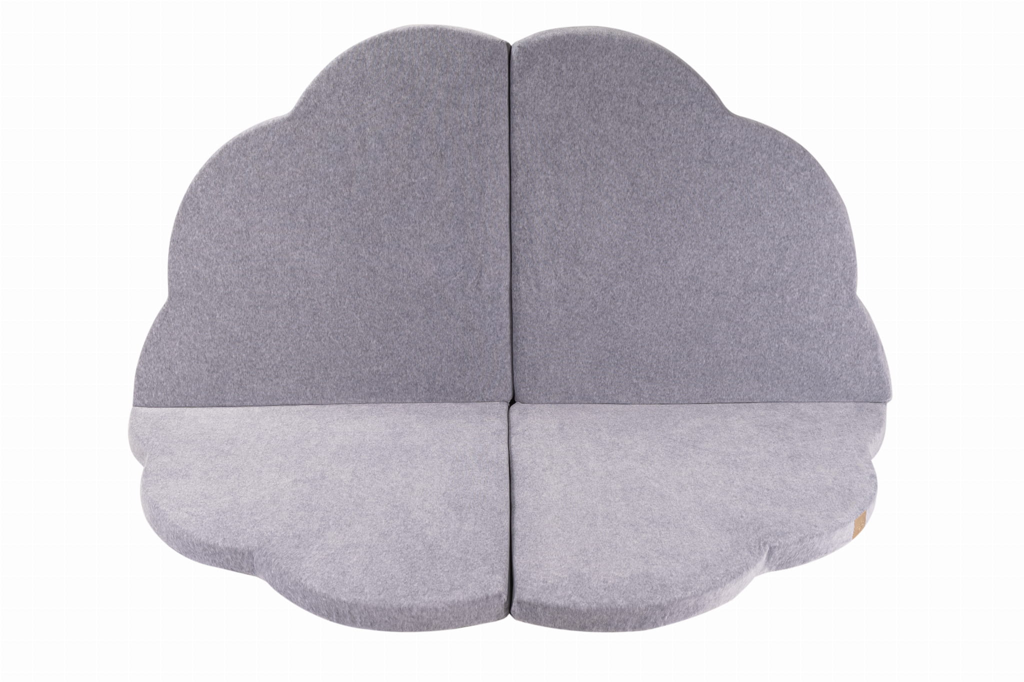 Meowbaby Velvet - Foldable Foam Baby Cloud Play Mat | Perfect for Crawling