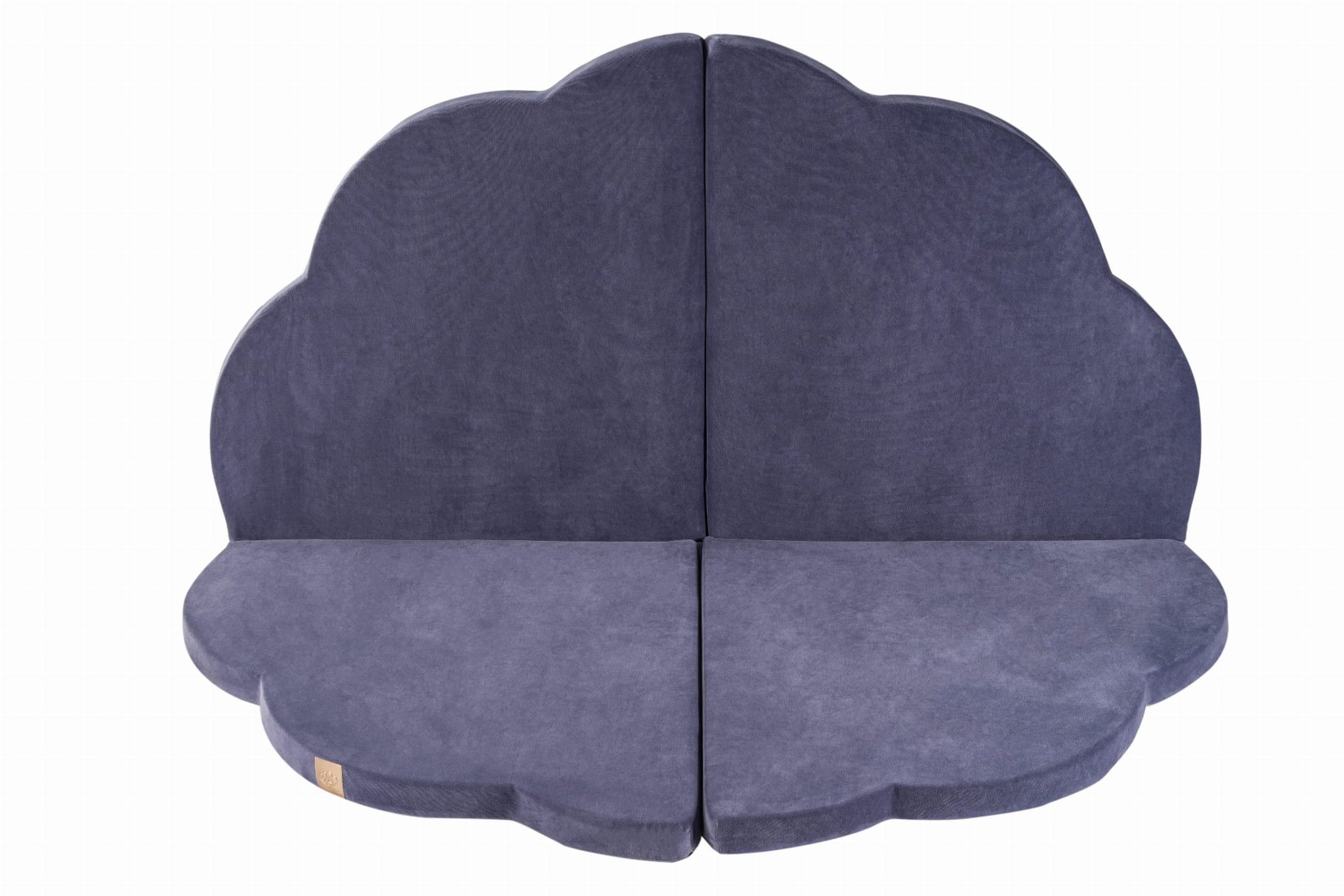 Meowbaby Velvet - Foldable Foam Baby Cloud Play Mat | Perfect for Crawling
