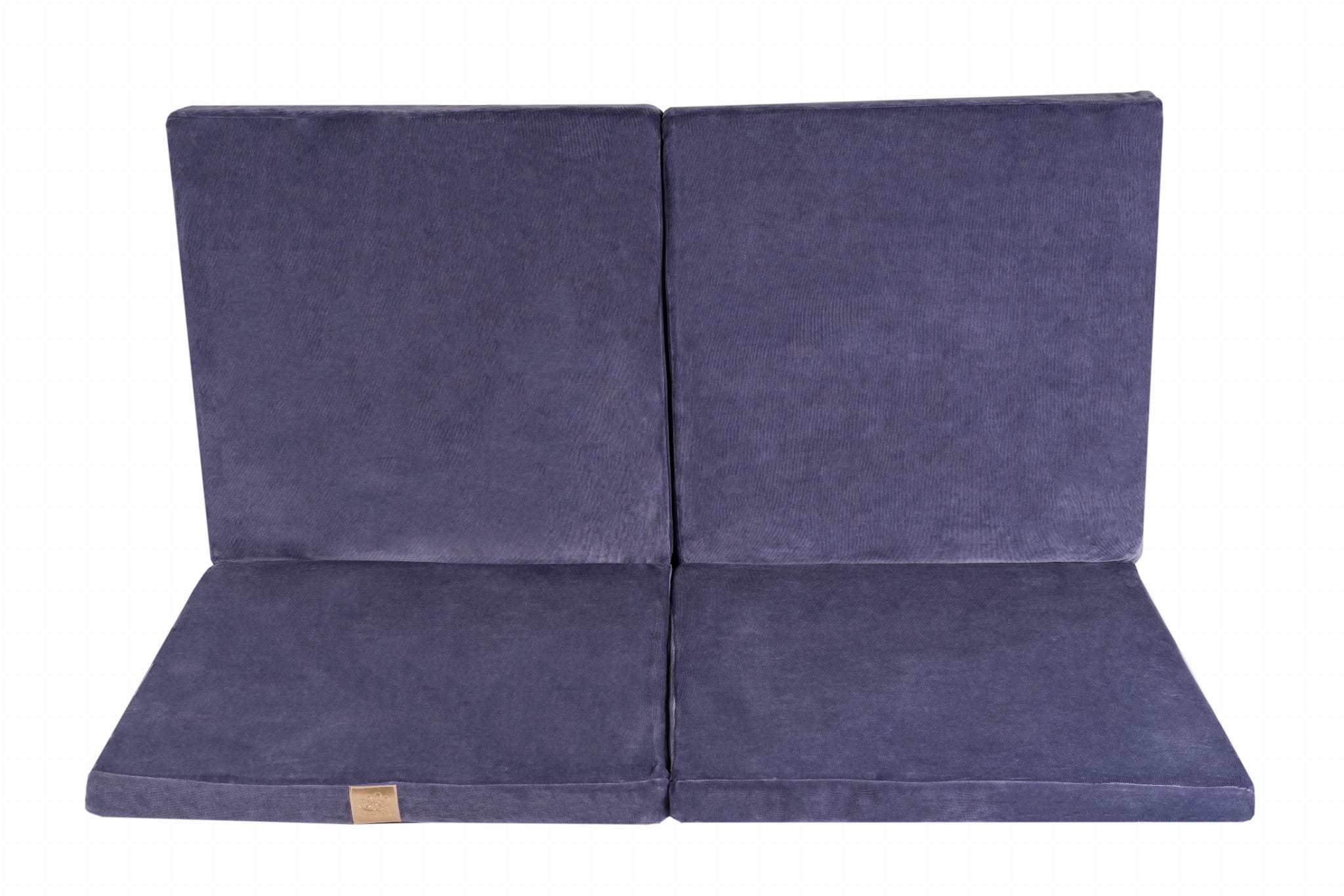 Meowbaby Velvet - Foldable Foam Baby Square Play Mat | Perfect for Crawling