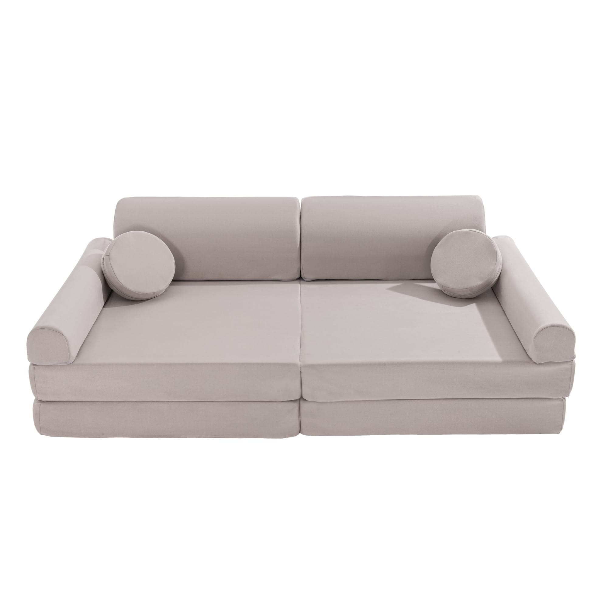 Meowbaby Velvet Kids Play Sofa - Modular Play Couch | 8 Pieces