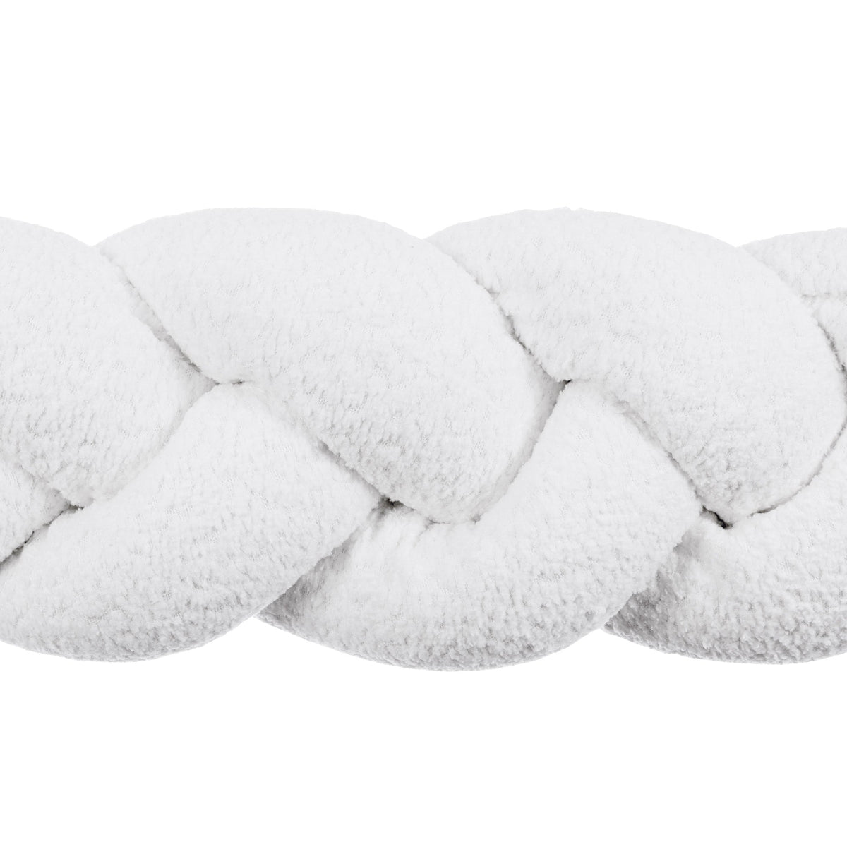 Meowbaby Braided Crib Bumper – Soft Baby Cot Protector | Boucle