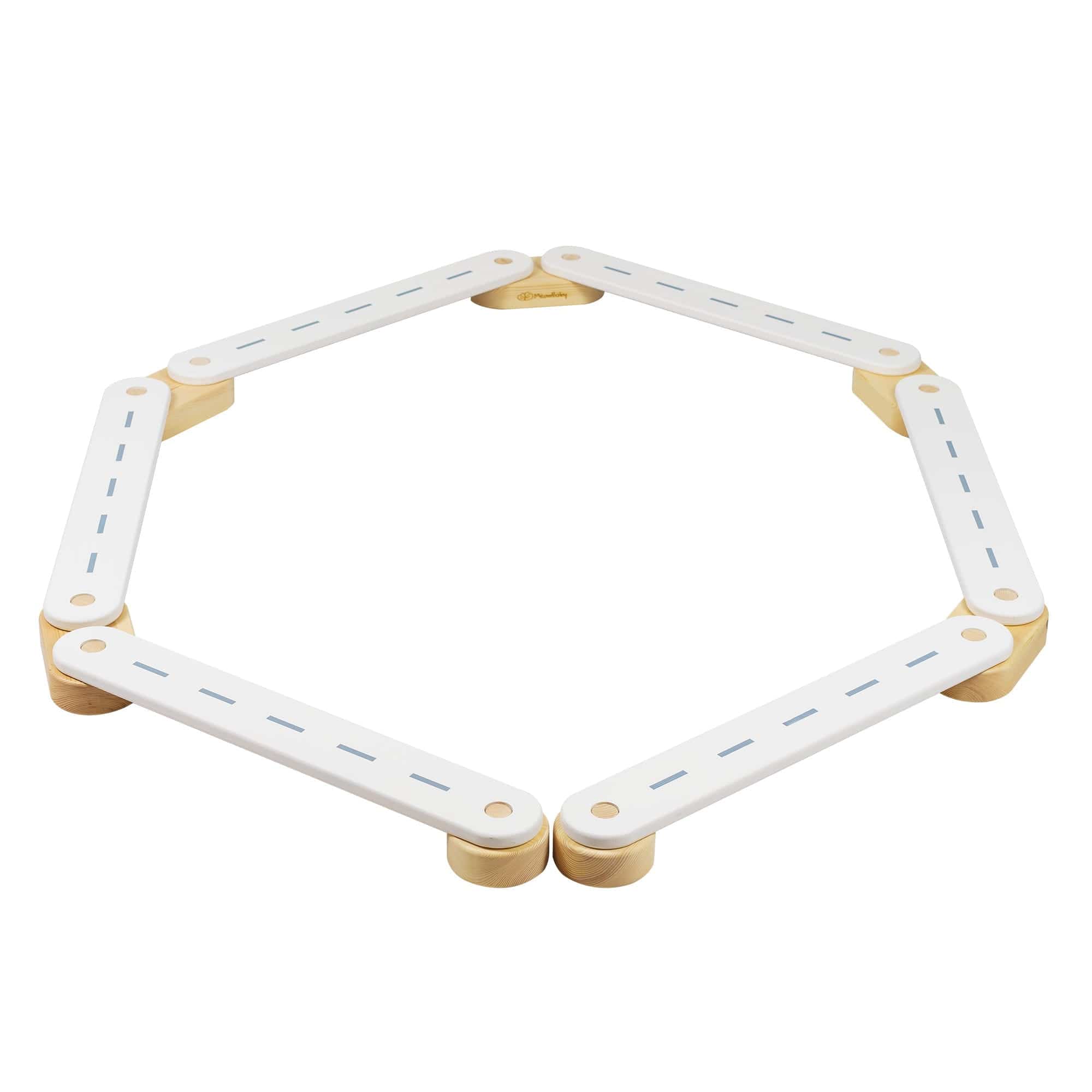 Meowbaby Wooden Balance Beam for Kids - Toddler Coordination Exercise