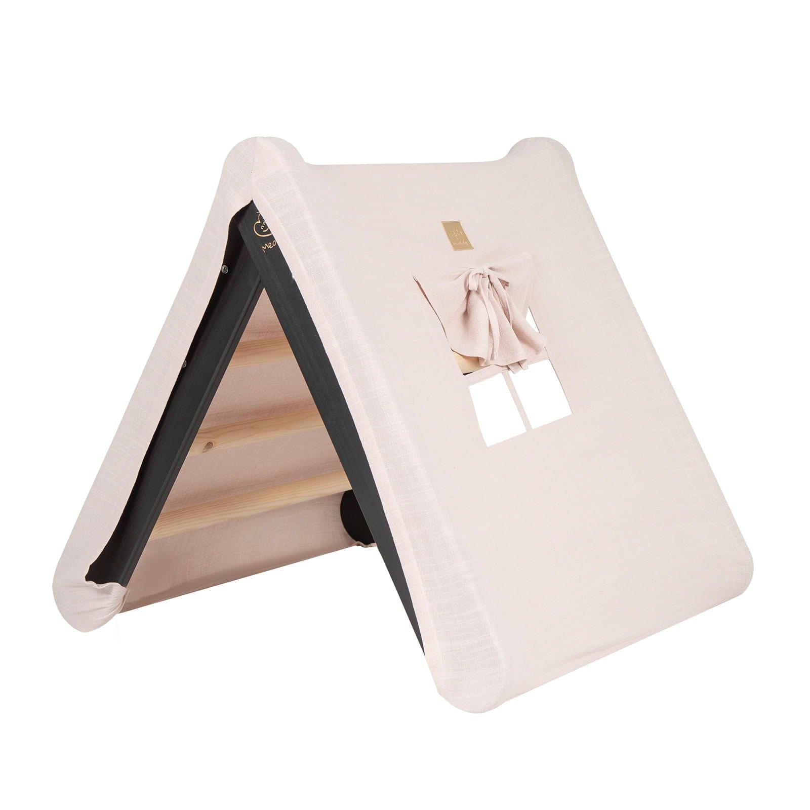 Meowbaby Wooden Climbing Frame for Kids - Montessori Climbing Triangle