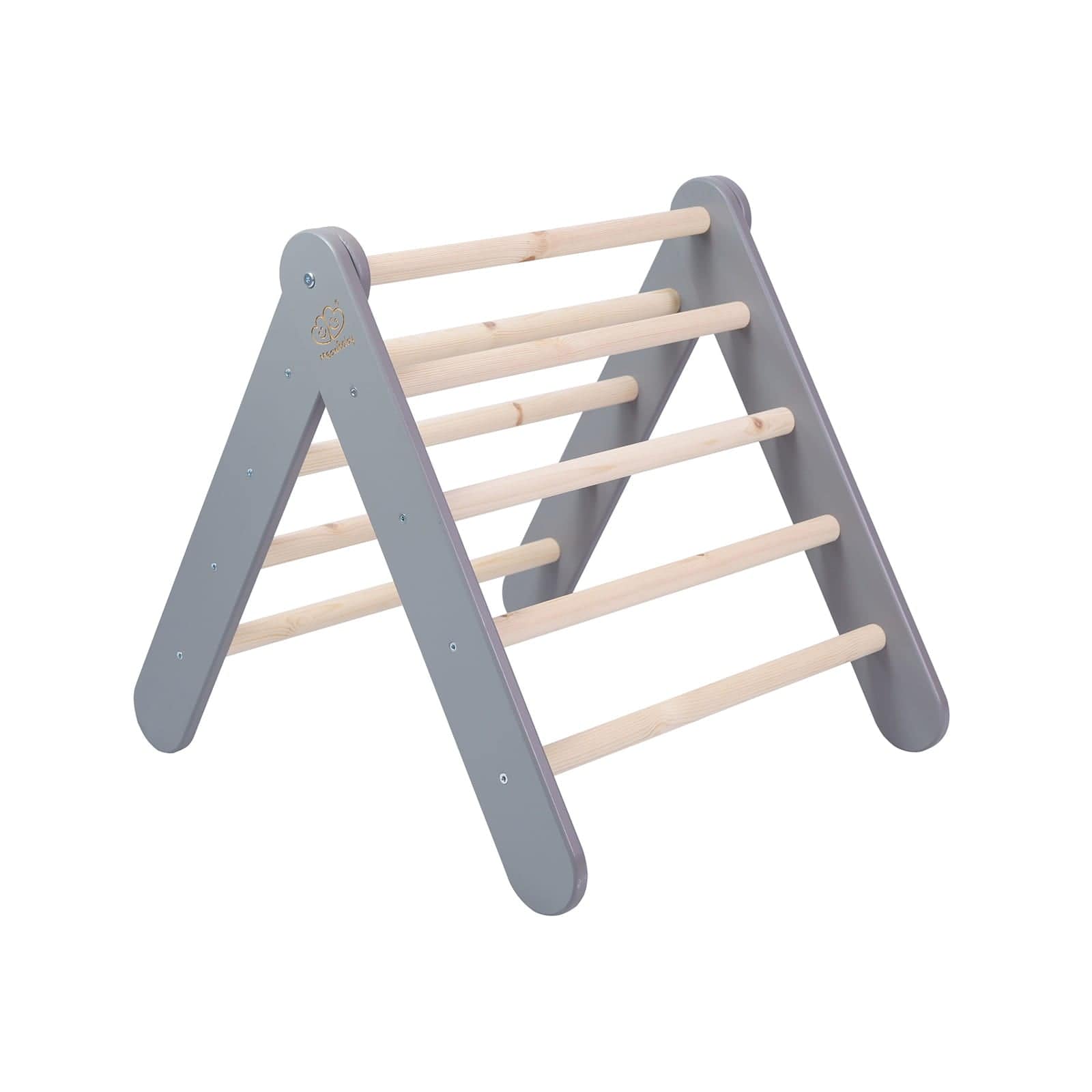Meowbaby Wooden Climbing Frame for Kids - Montessori Climbing Triangle