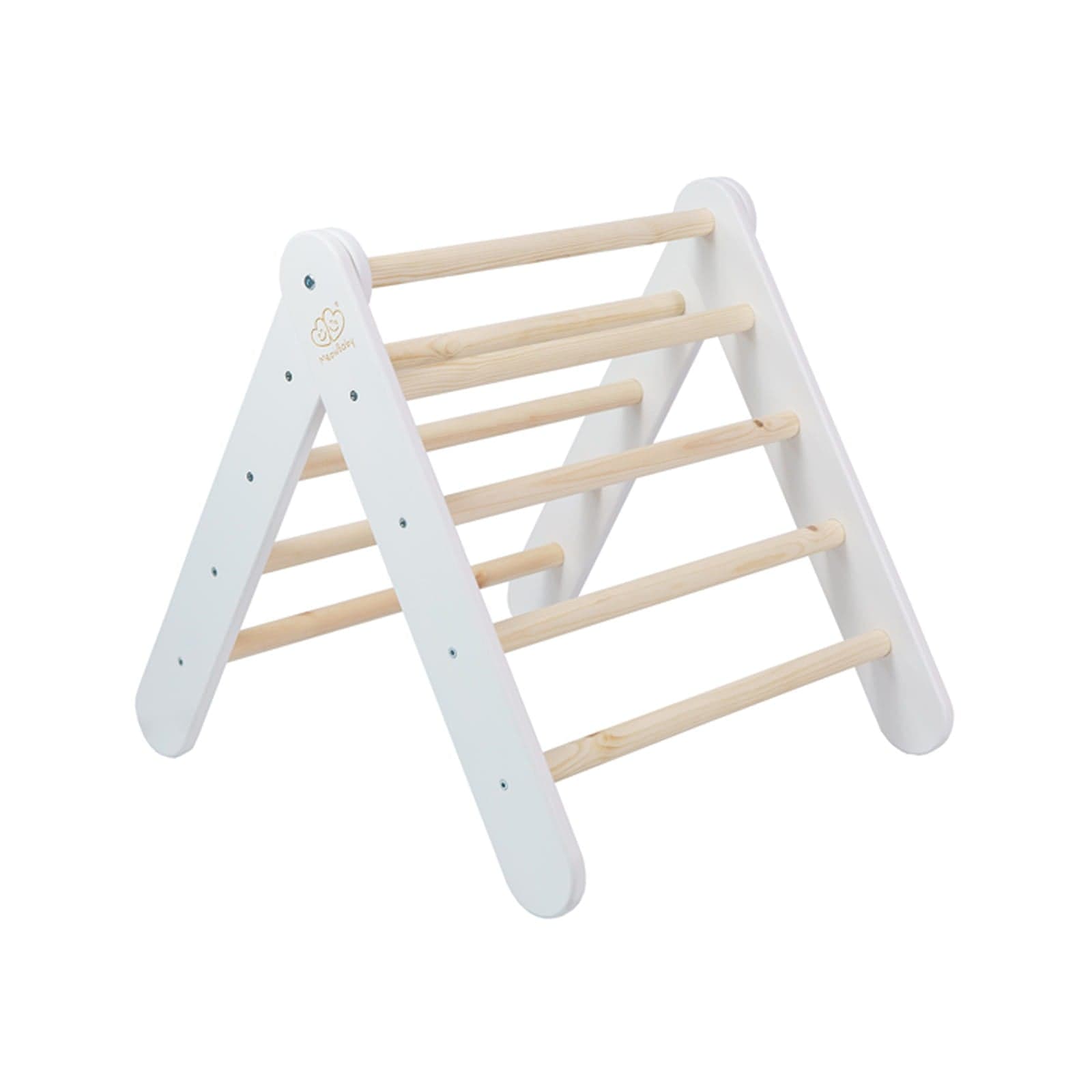Meowbaby Wooden Climbing Frame for Kids - Montessori Climbing Triangle