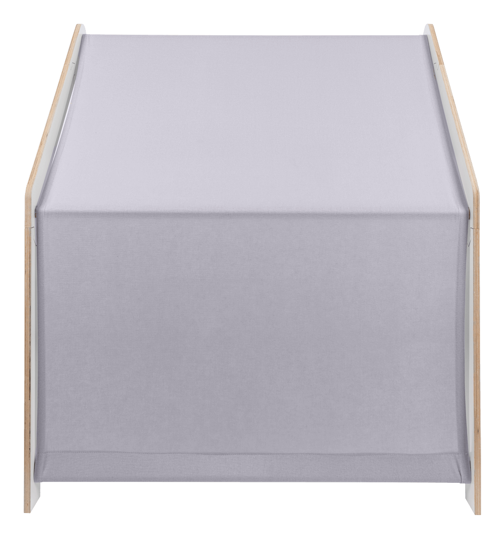 Meowbaby Wooden Playhouse for Kids - Large Indoor Play Tent