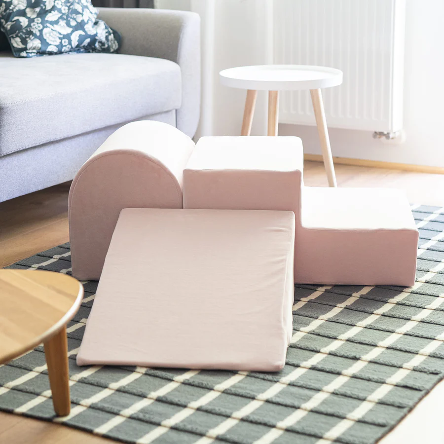 Parcours de motricité en velours | 3 pièces