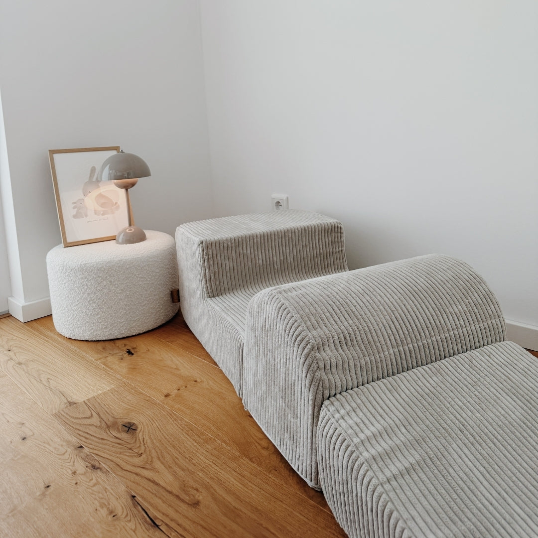 Parcours de motricité en velours Corduroy à larges côtes Aesthetic | 4 pièces