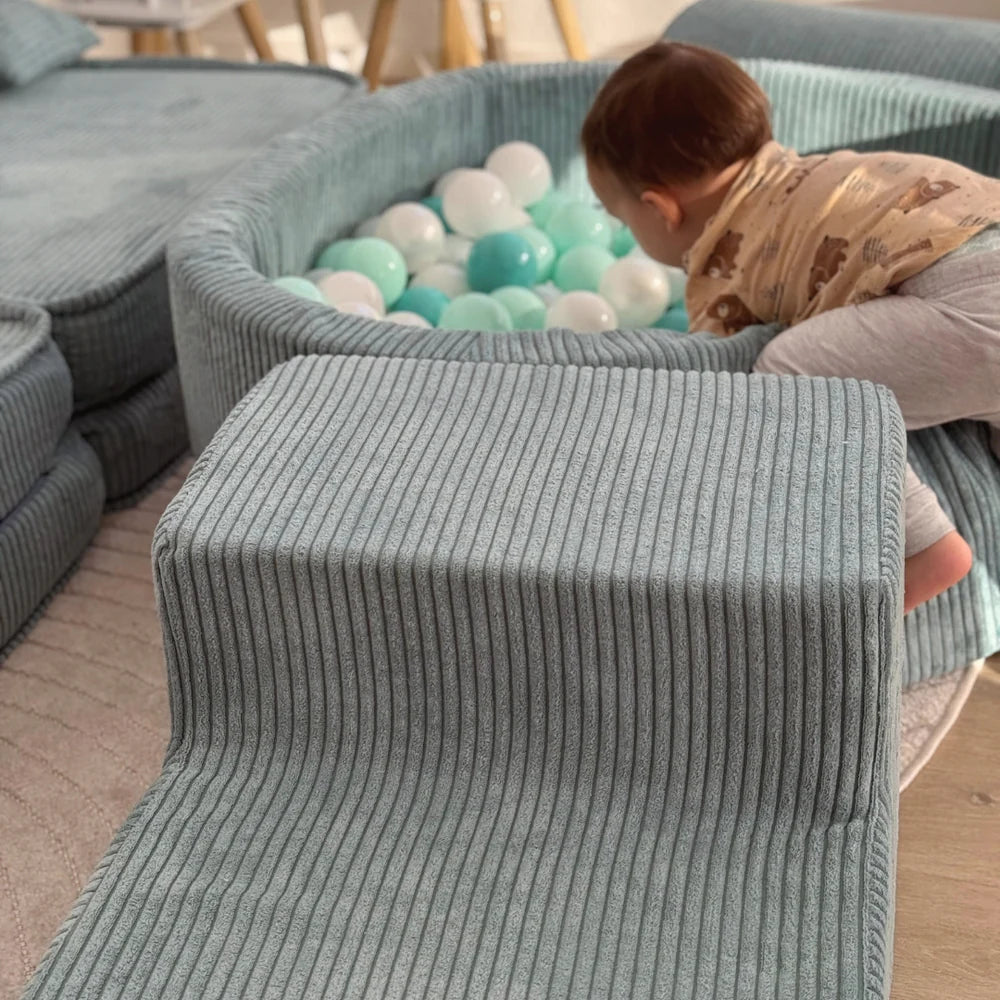 Parcours de motricité en velours Corduroy à larges côtes Aesthetic | 3 pièces