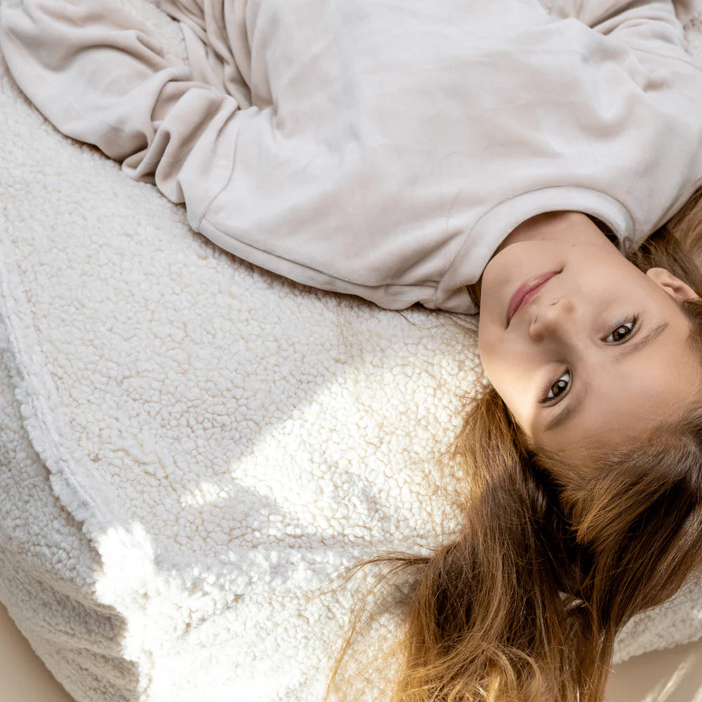 Pouf poire en peluche Bearly