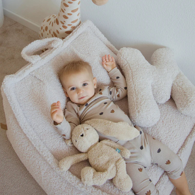 Pouf poire en peluche Bearly