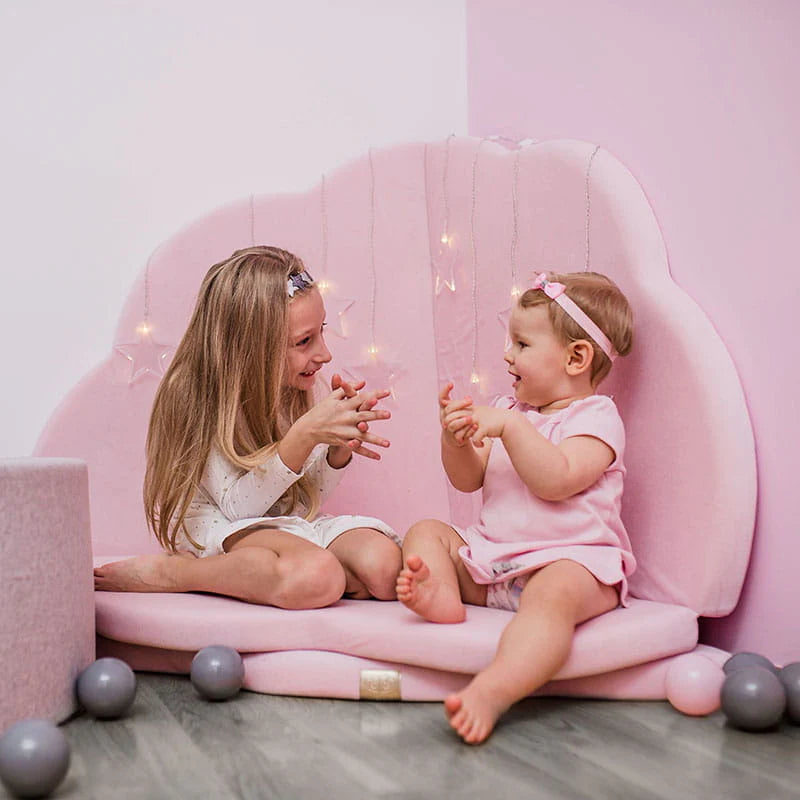 Tapis de jeu nuage en velours