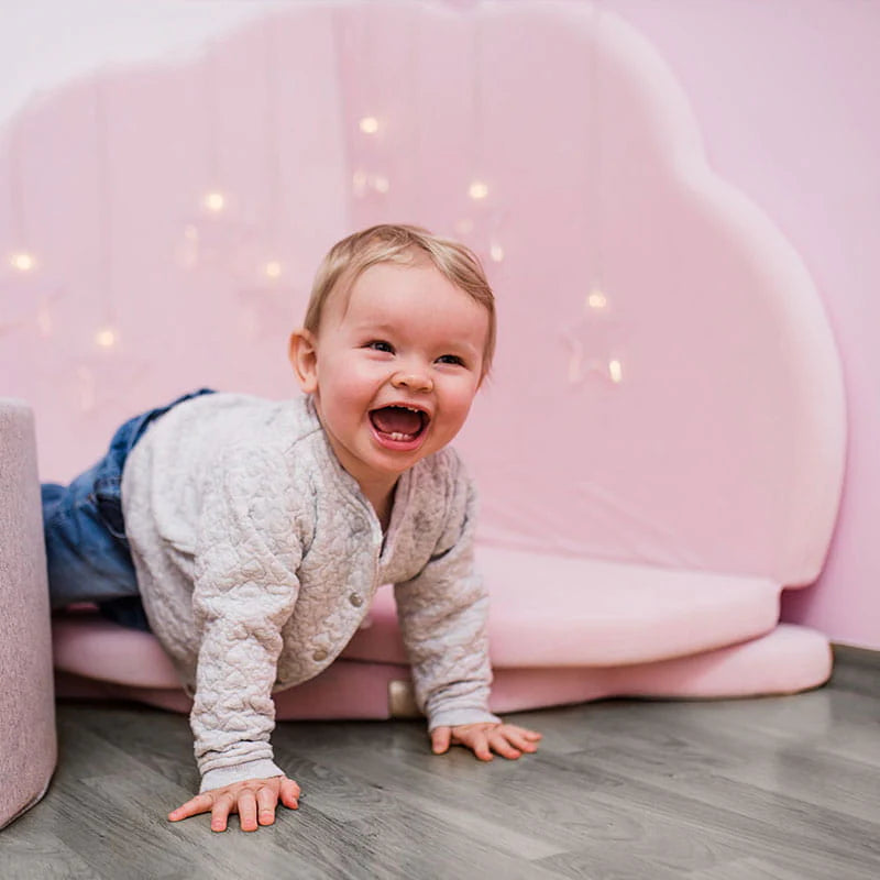 Tapis de jeu nuage en velours
