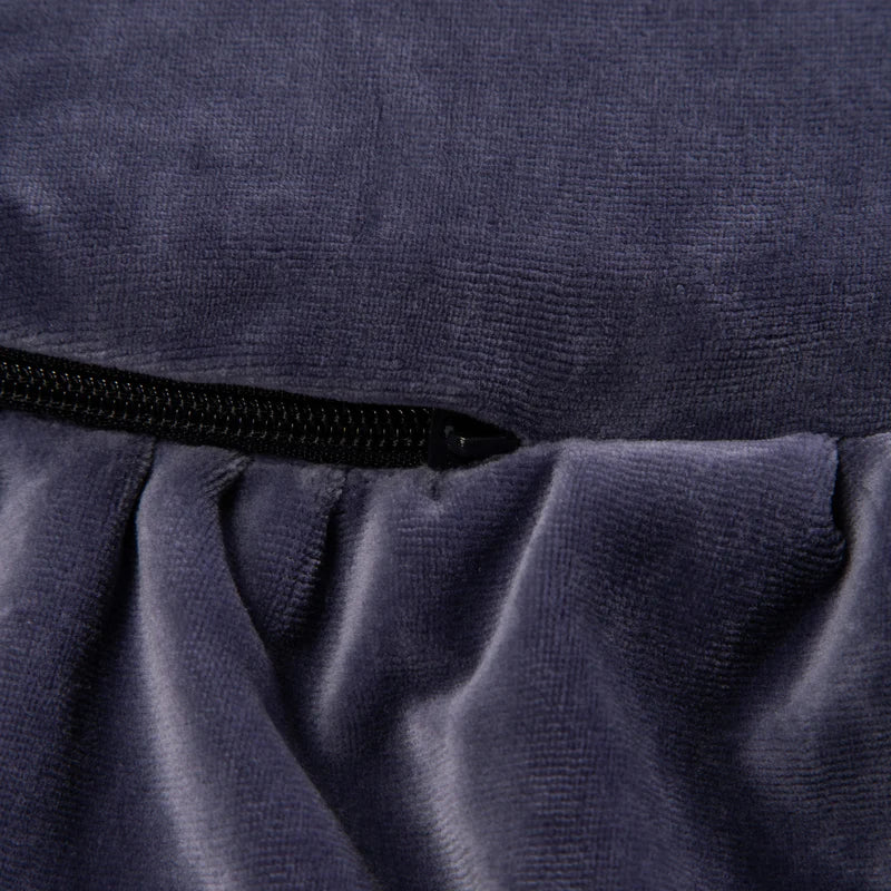 Tapis de jeu et d'éveil épais en velours | Rond