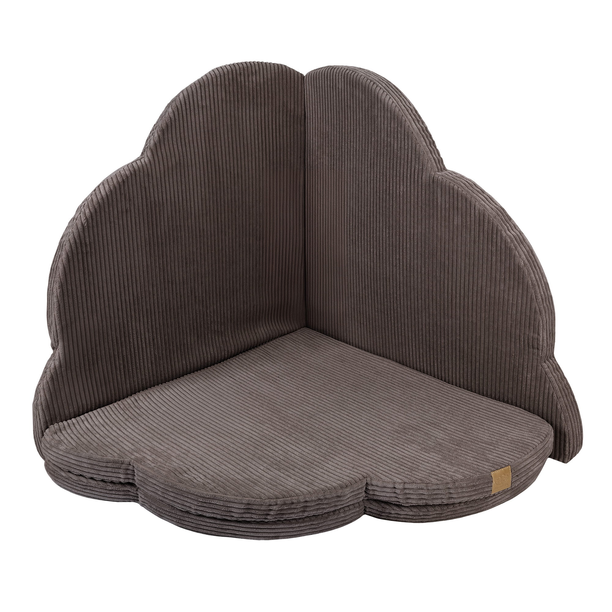 Tapis de jeu nuage en velours Corduroy à larges côtes Aesthetic