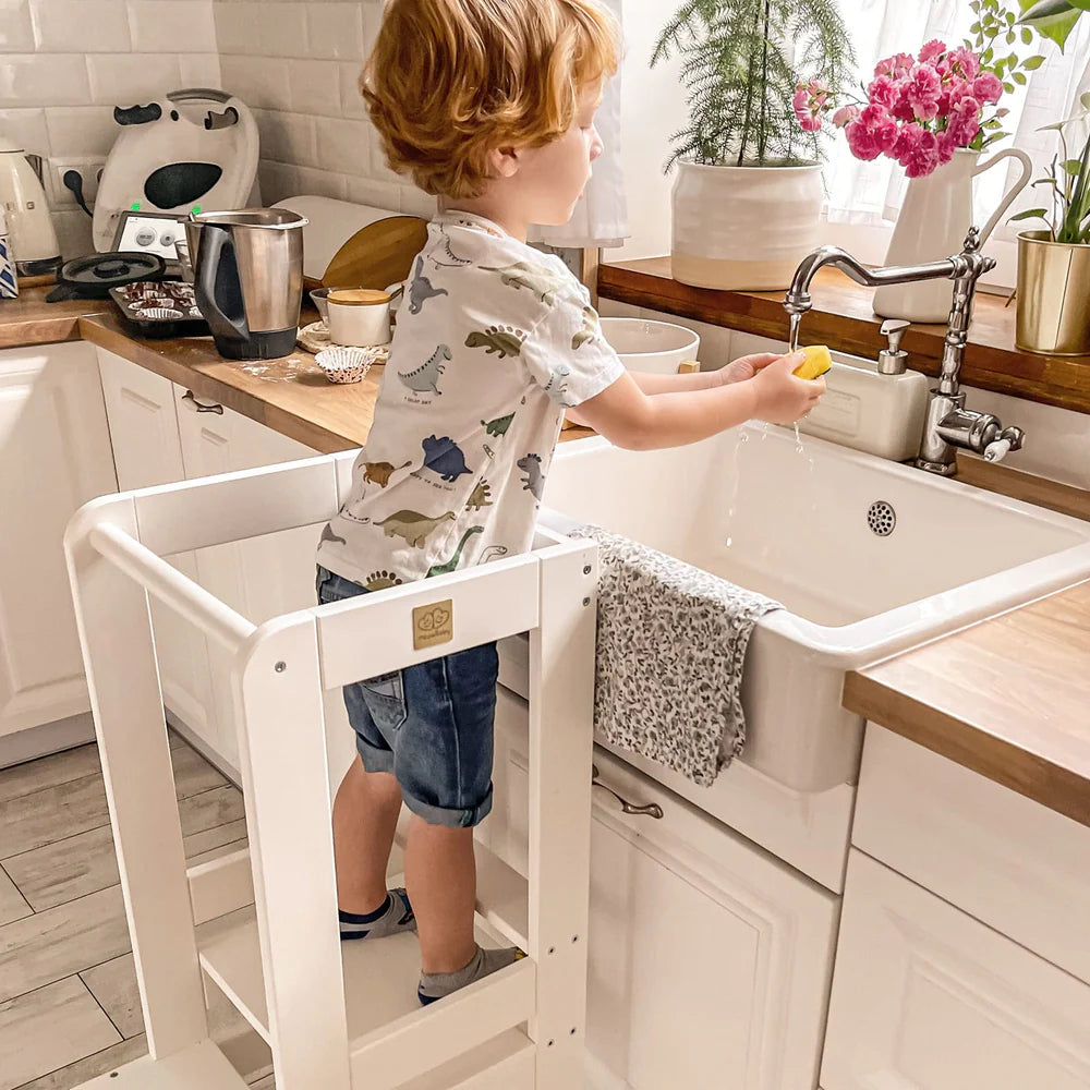 Tour d'observation Montessori ajustable, avec ou sans tableau noir | 3 hauteurs