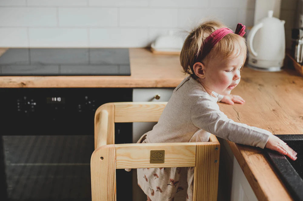 Tour d'observation Montessori ajustable, avec ou sans tableau noir | 3 hauteurs