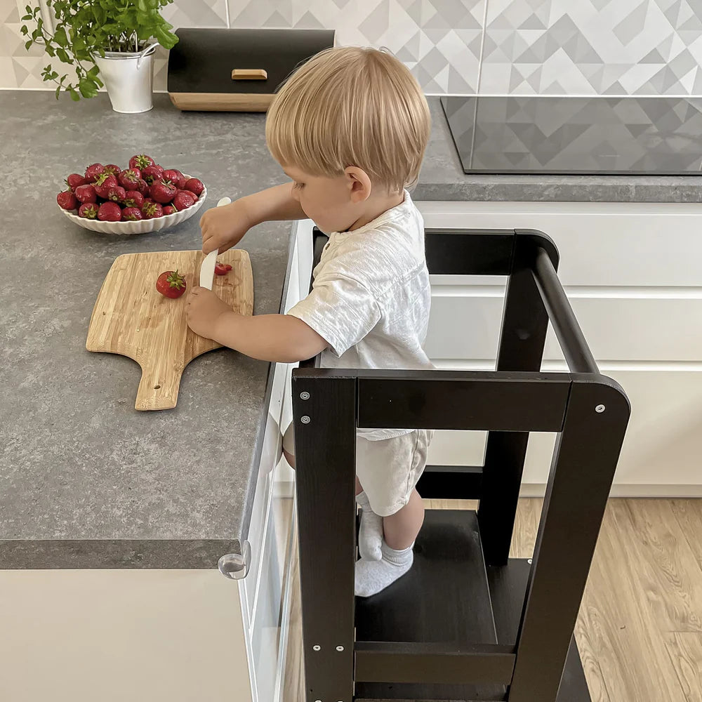 Tour d'observation Montessori ajustable, avec ou sans tableau noir | 3 hauteurs