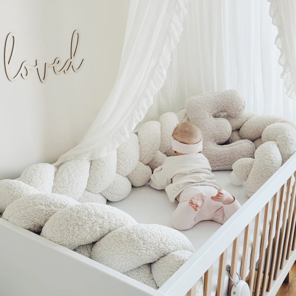 Tresse de lit en peluche Bearly, 150 à 300cm | 3 tailles