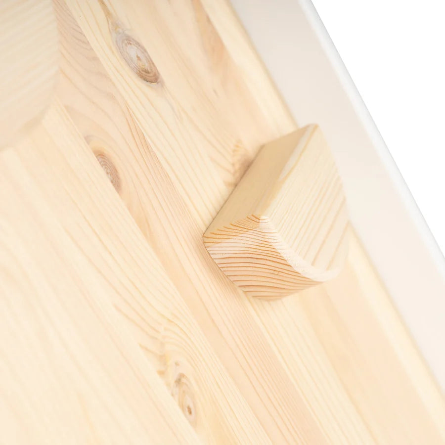 Triangle de Pikler en bois, avec option cabane