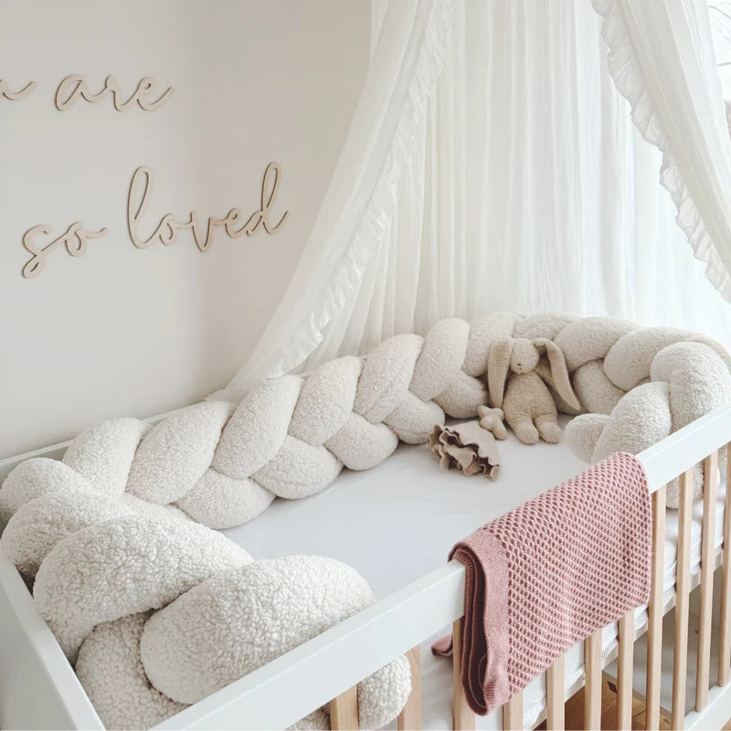 Tresse de lit en peluche Bearly, 150 à 300cm | 3 tailles
