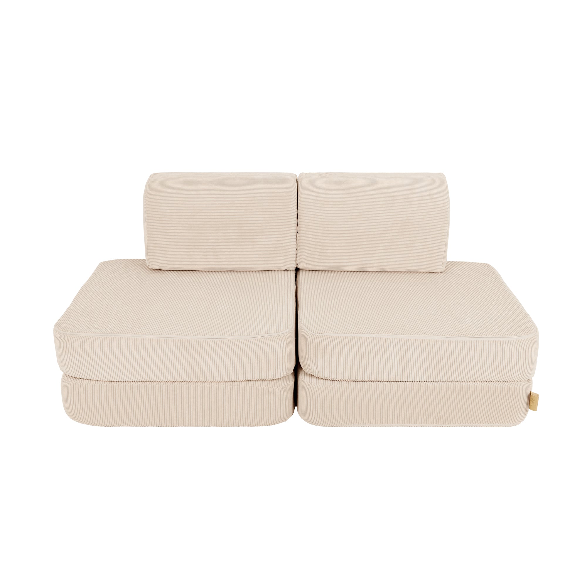 Canapé modulable Pocket en velours Corduroy à fines côtes Slimcord | 4 Pièces