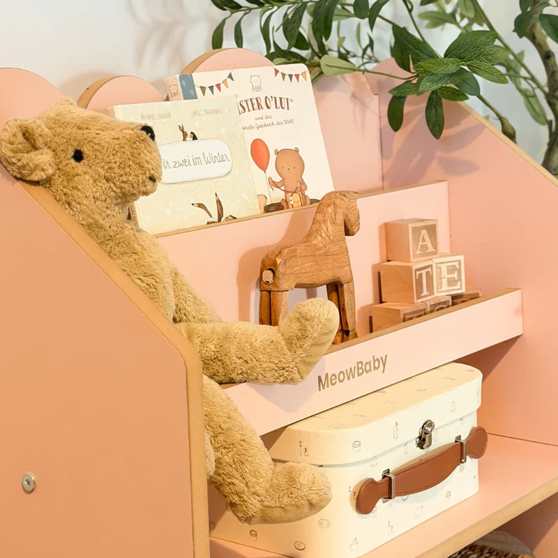 Bibliothèque Montessori avec étagère en bois - Cloudy