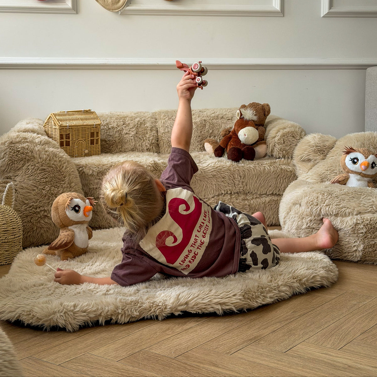Tapis en fourrure Mammouth | 2 tailles