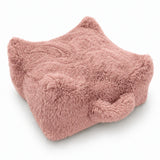Coussin de sol carré en fourrure Mammouth