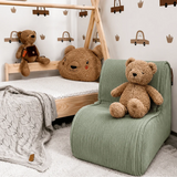 Fauteuil nuage en velours Corduroy à larges côtes Aesthetic