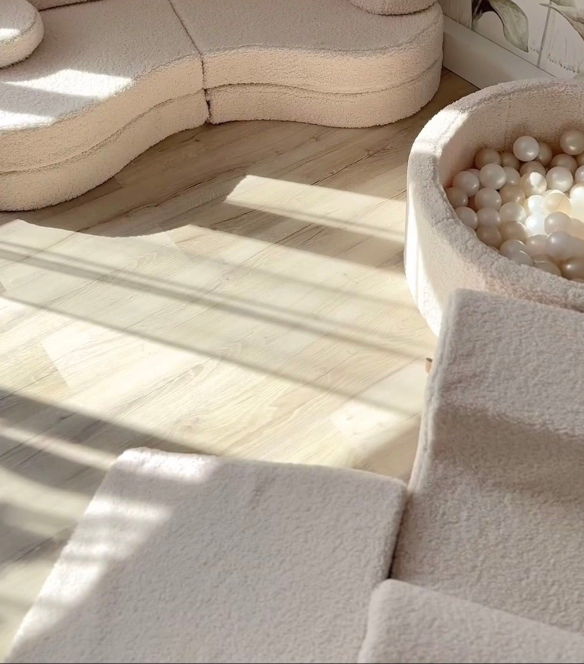Parcours de motricité en peluche Bearly | 3 pièces